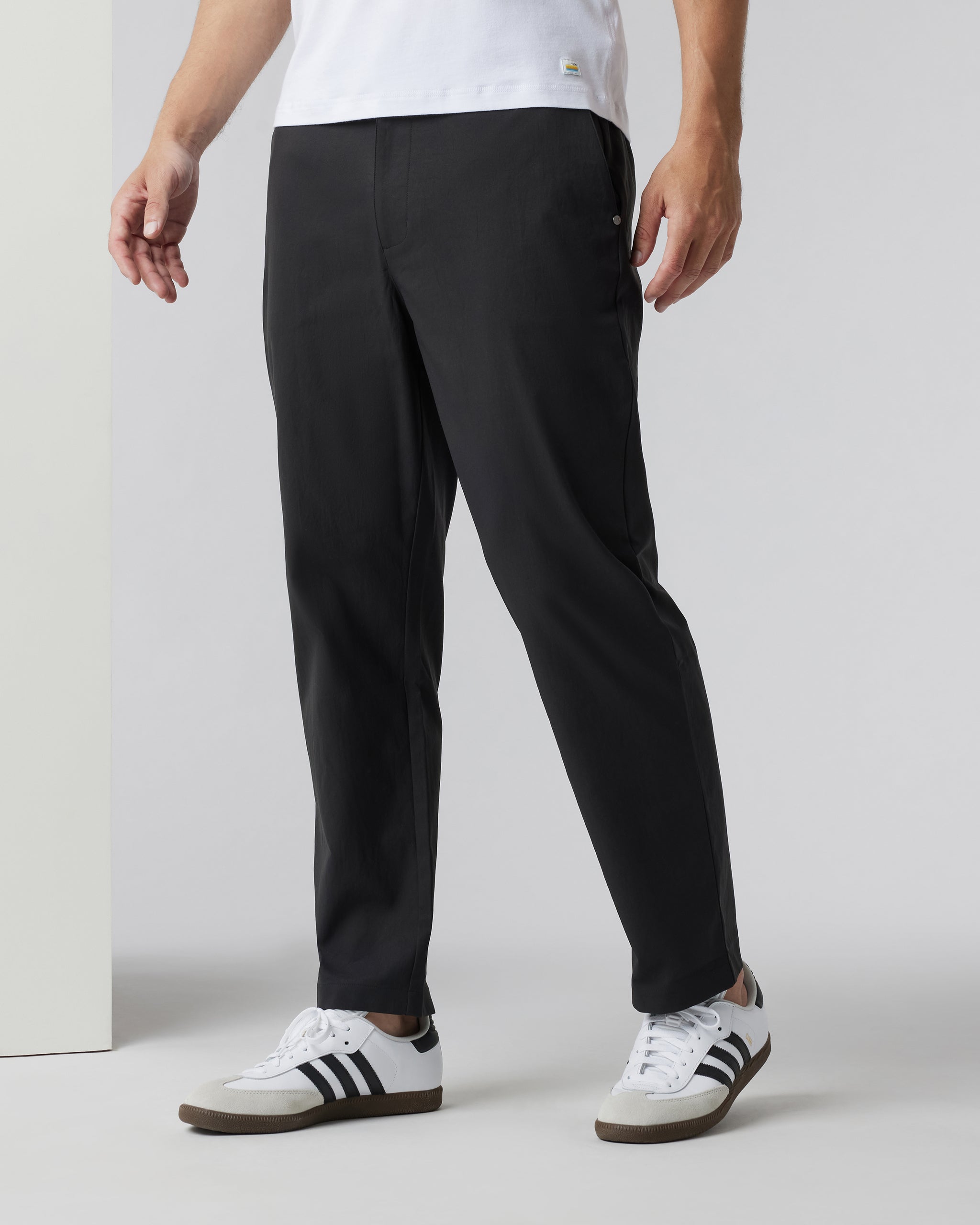 Cascade Crinkle Pant Relaxed 30" | Black