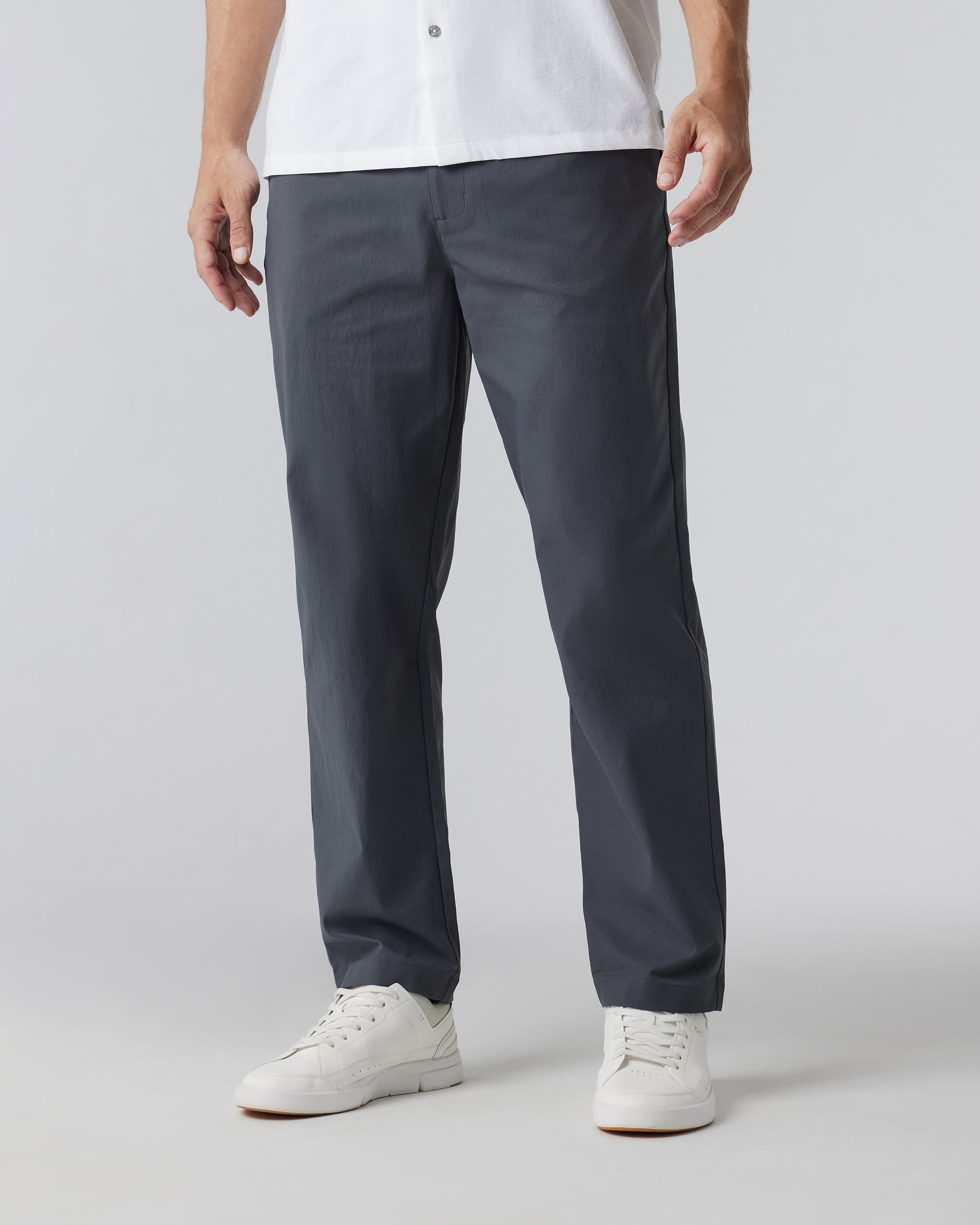 Cascade Crinkle Pant Relaxed 30" | Charcoal