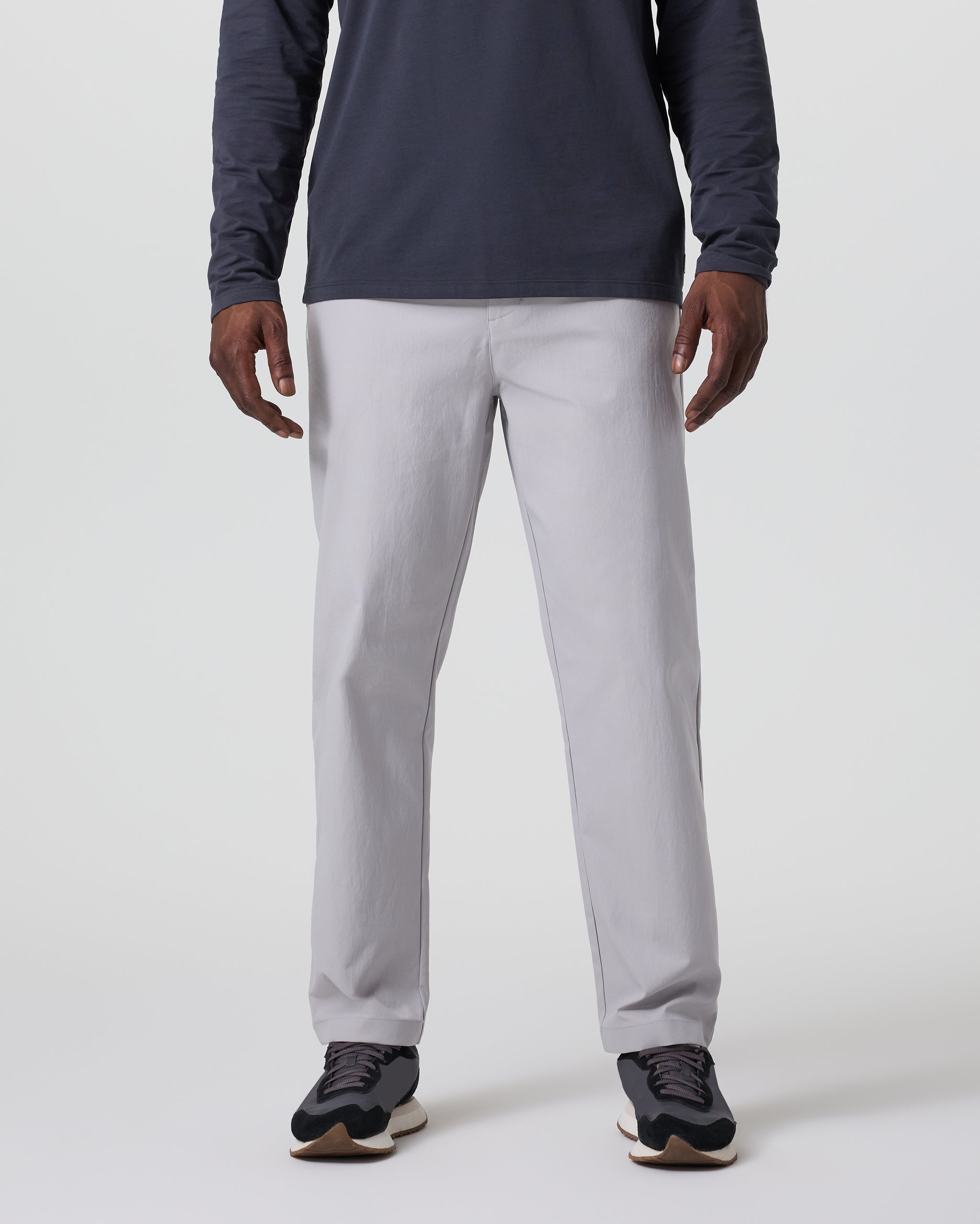 Cascade Crinkle Pant Relaxed 30" | Fog