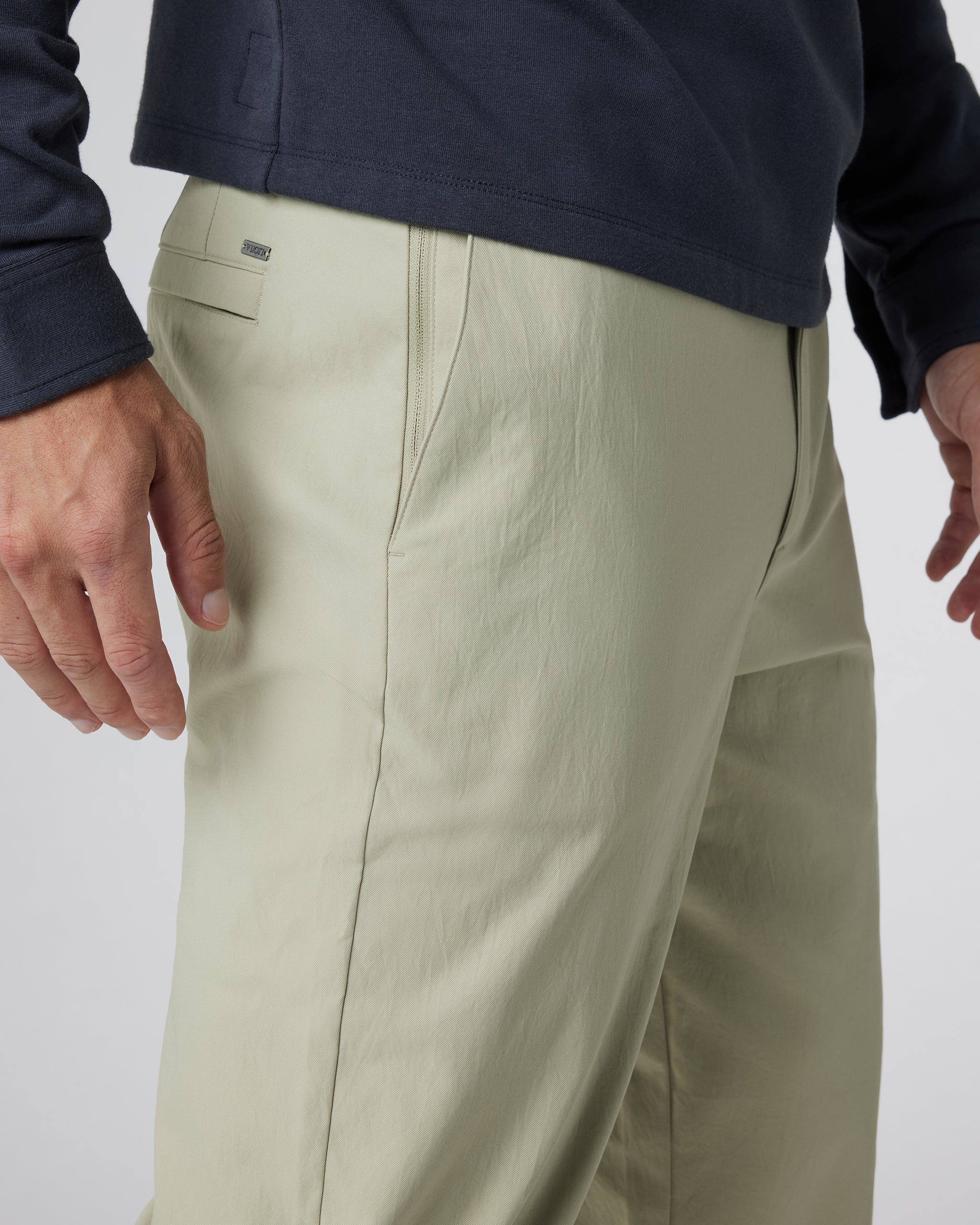 Cascade Crinkle Pant Relaxed 30" | Winter Pear