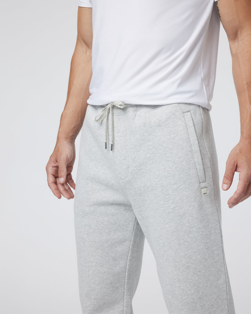 Seaside Sweatpant - Long | Light Heather Grey