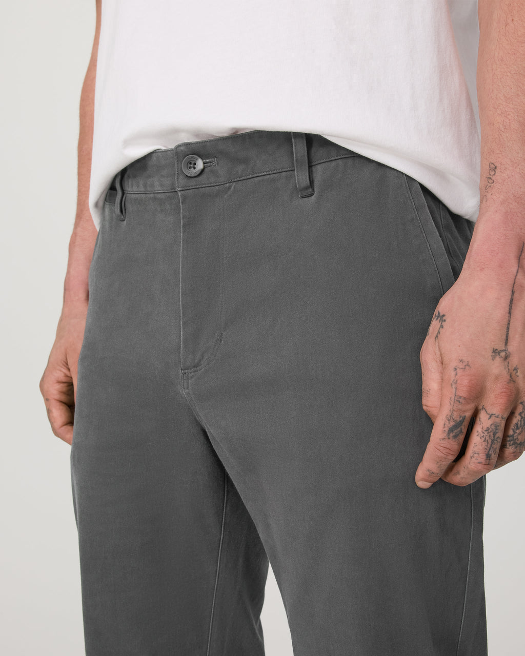 Fletcher Chino Pant Classic Fit 30" | Dark Pewter