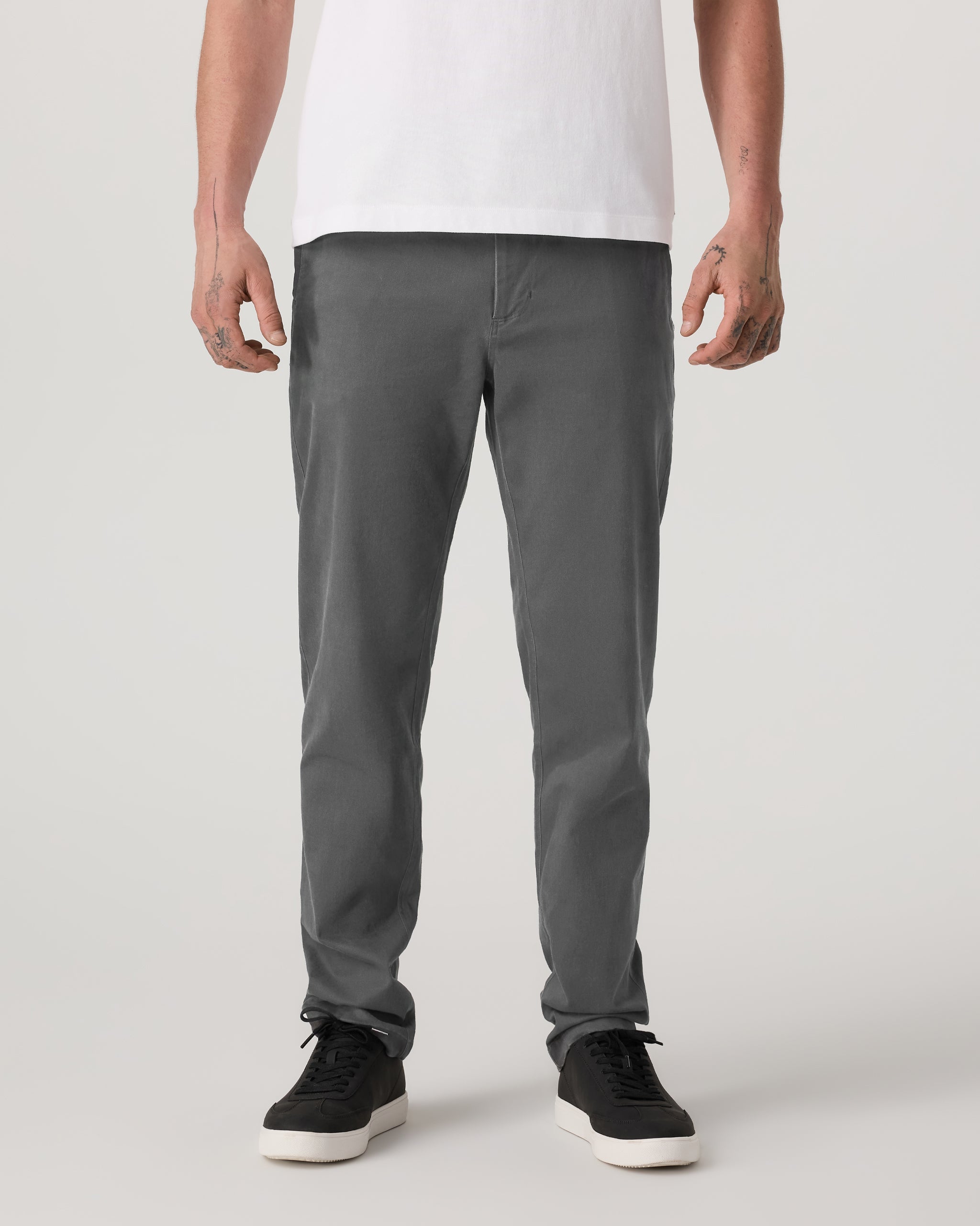 Fletcher Chino Pant Classic Fit 30" | Dark Pewter