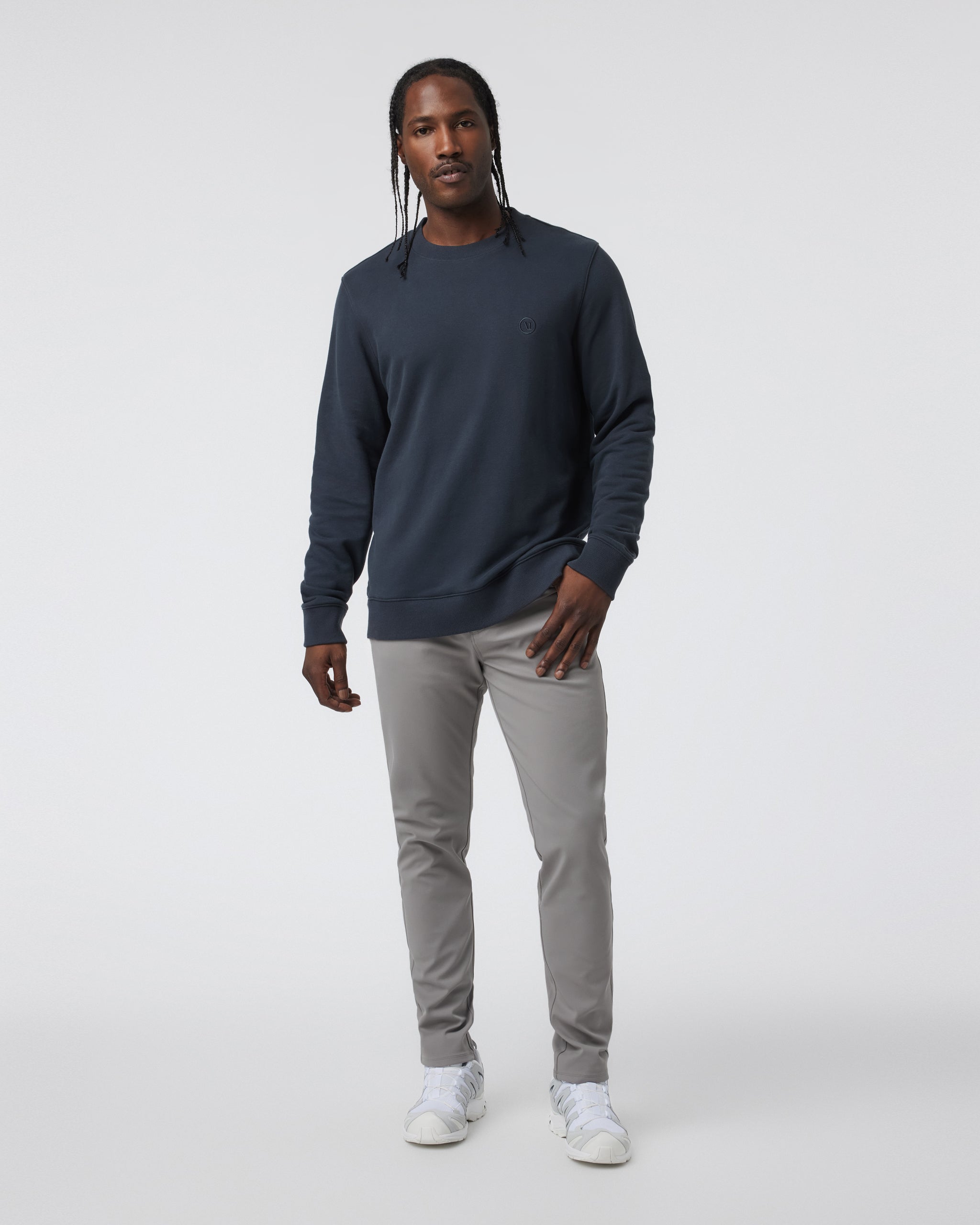 MetaTwill Pant Athletic Slim 32" | Shiitake