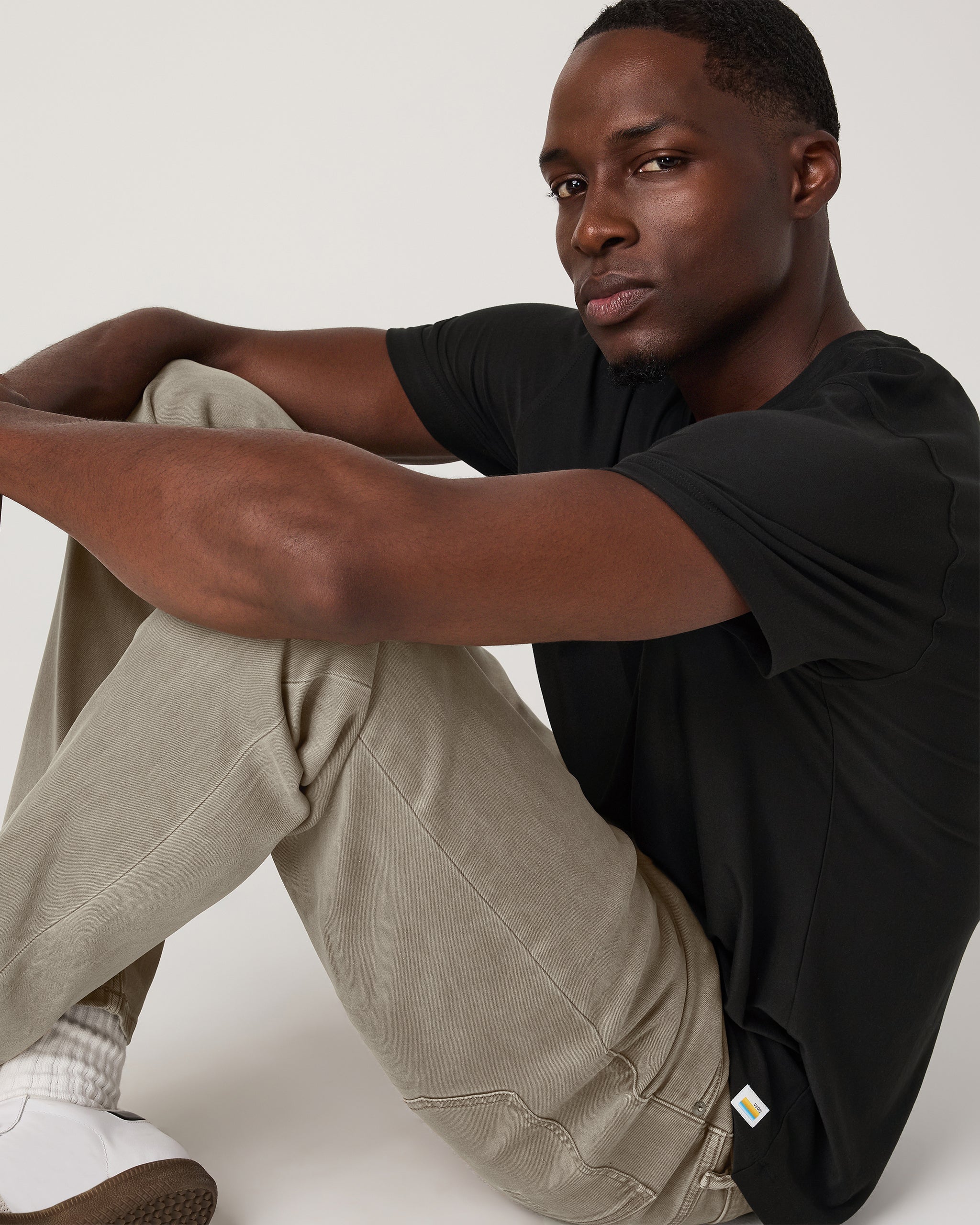 Benton Stretch Twill Pant Athletic Slim Fit 30" | Taupe