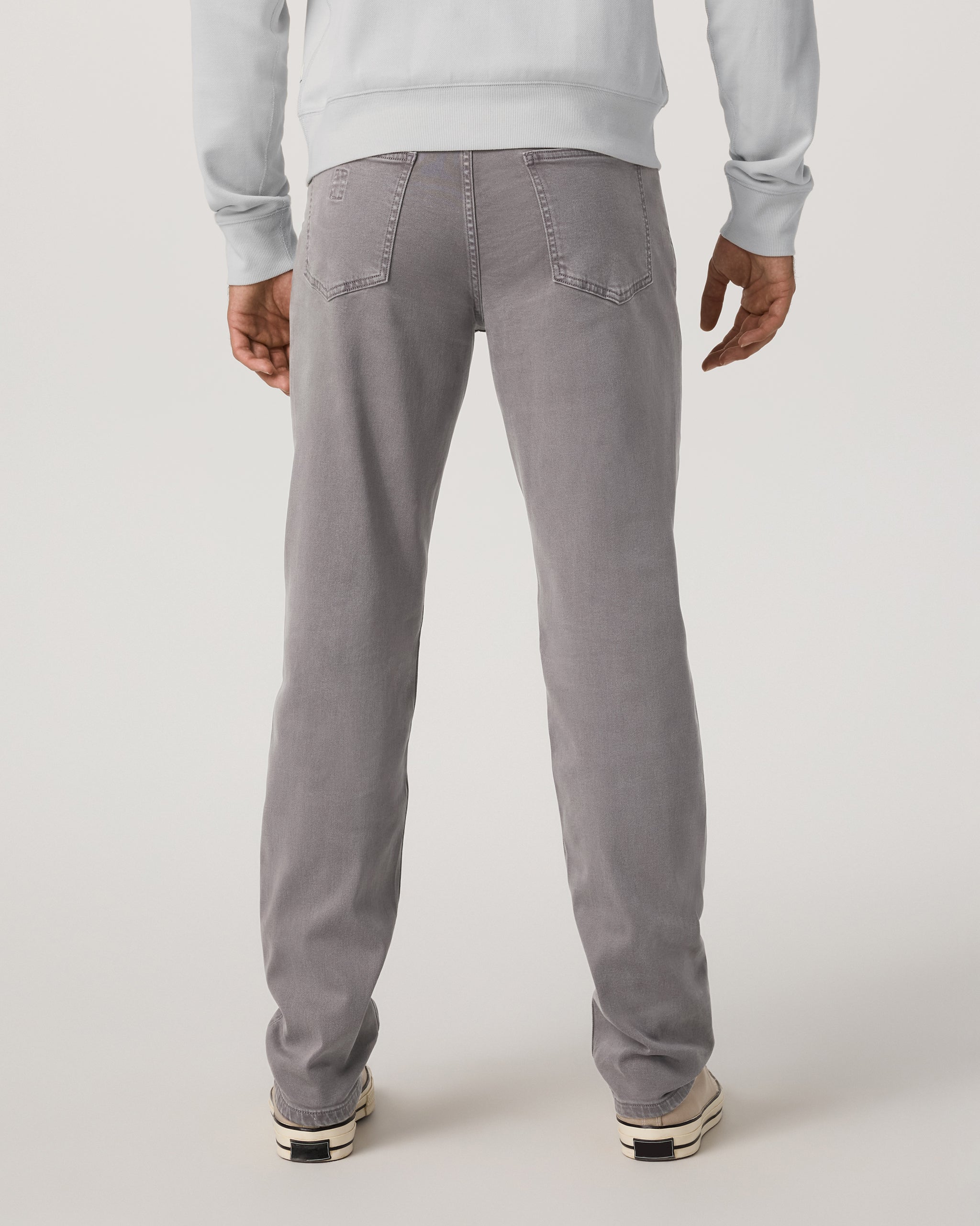 Benton Stretch Twill Pant Classic Fit 30" | Cavern Grey
