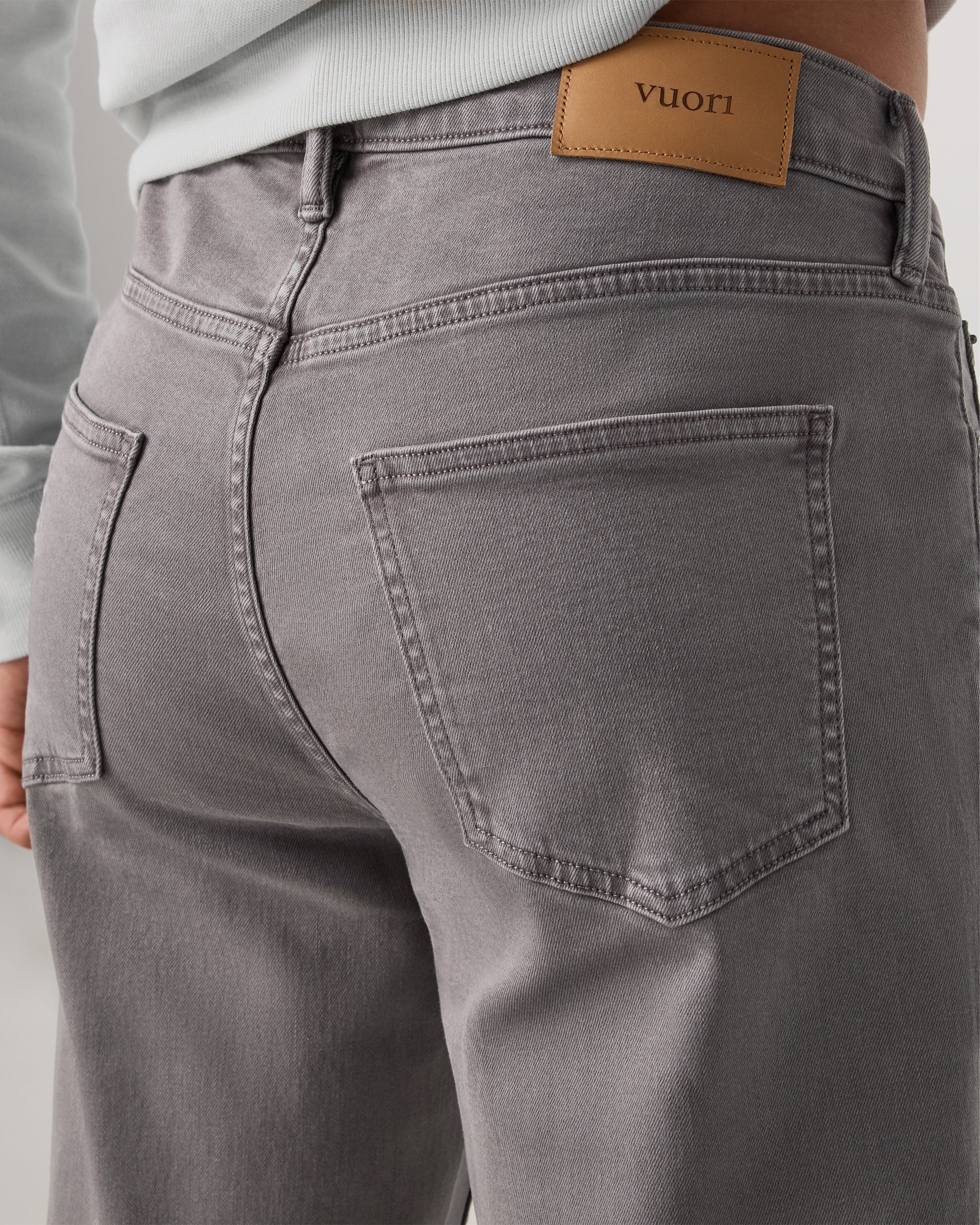 Benton Stretch Twill Pant Classic Fit 30" | Cavern Grey