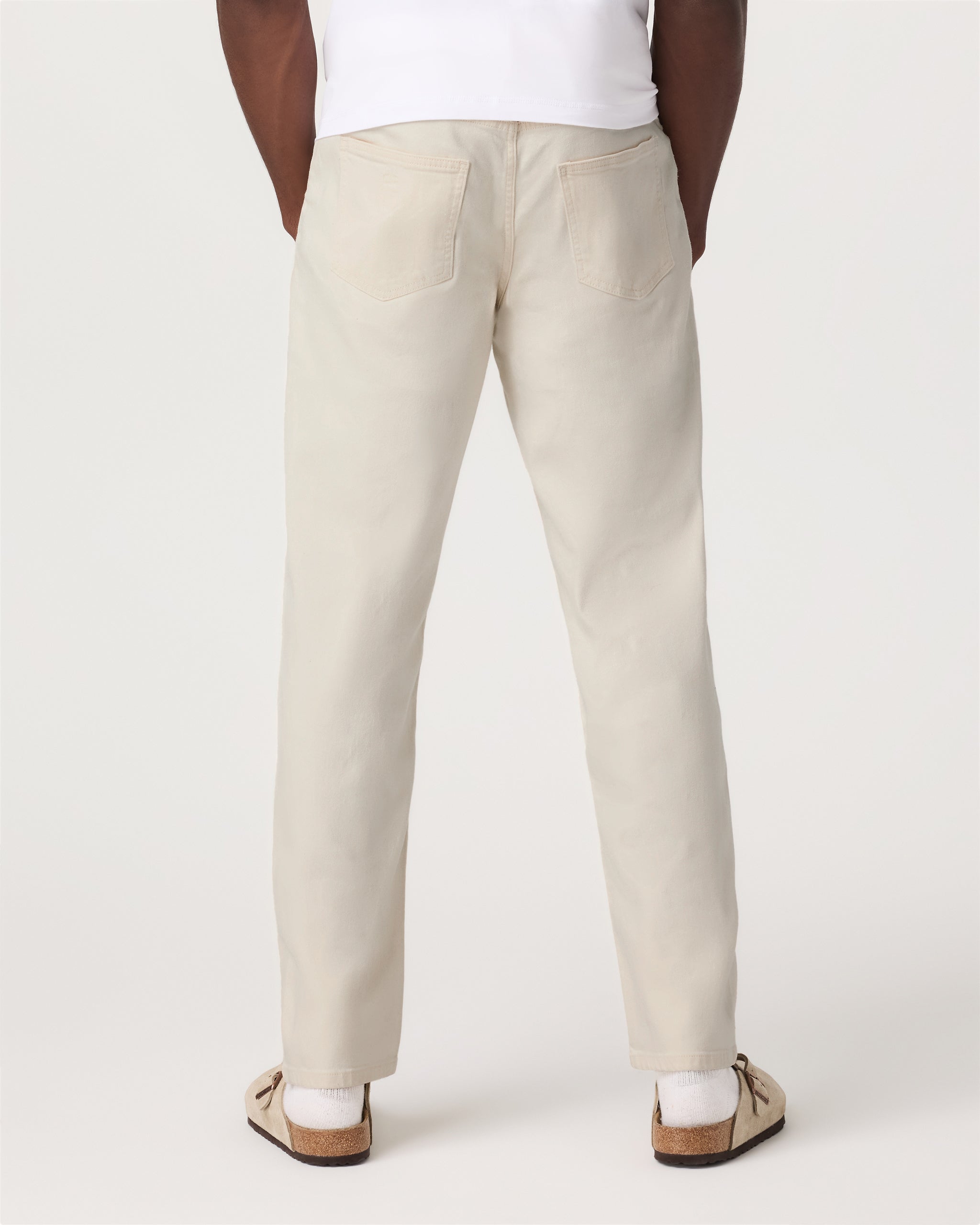 Benton Stretch Twill Pant Classic Fit 30" | Natural