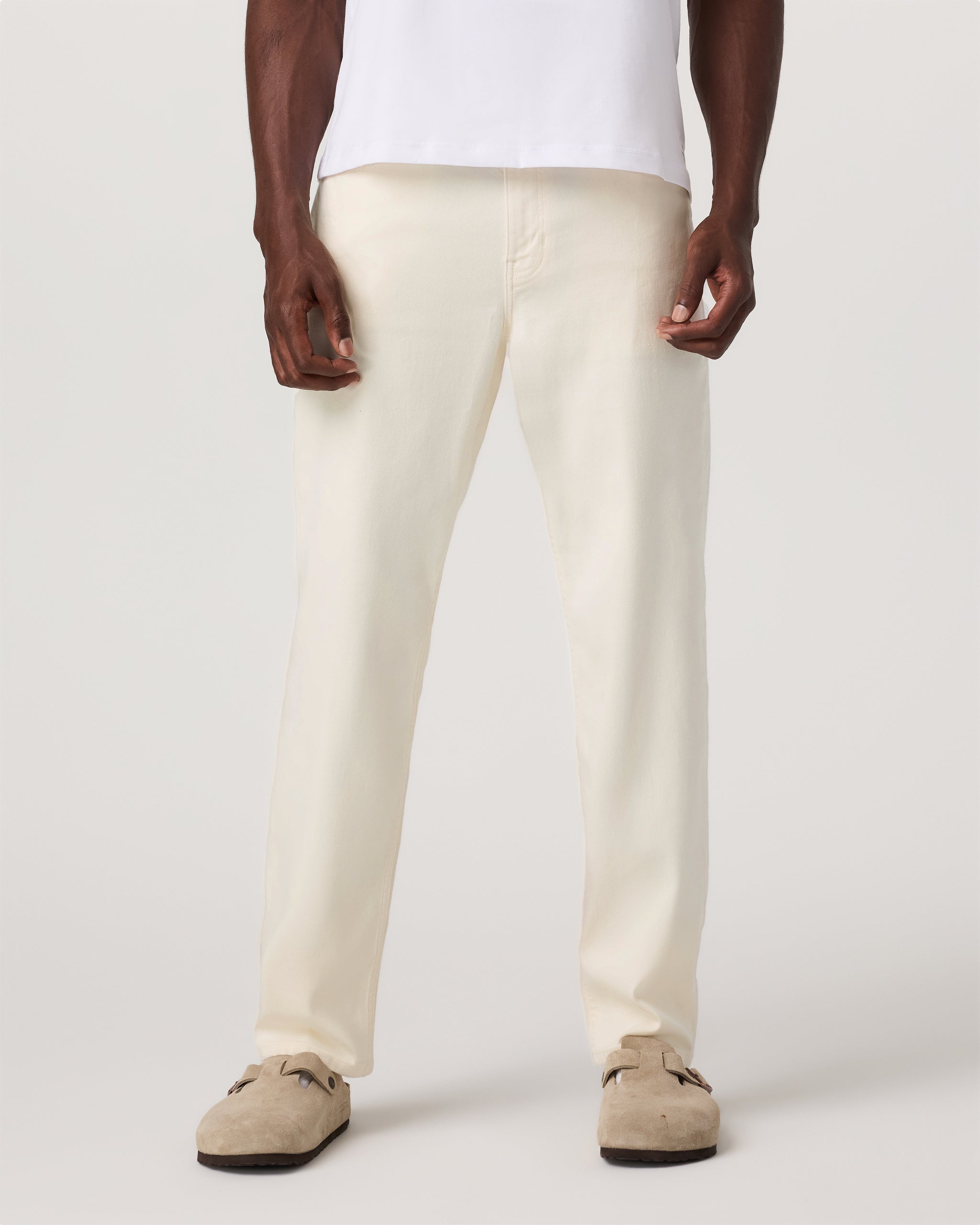 Benton Stretch Twill Pant Classic Fit 30" | Natural