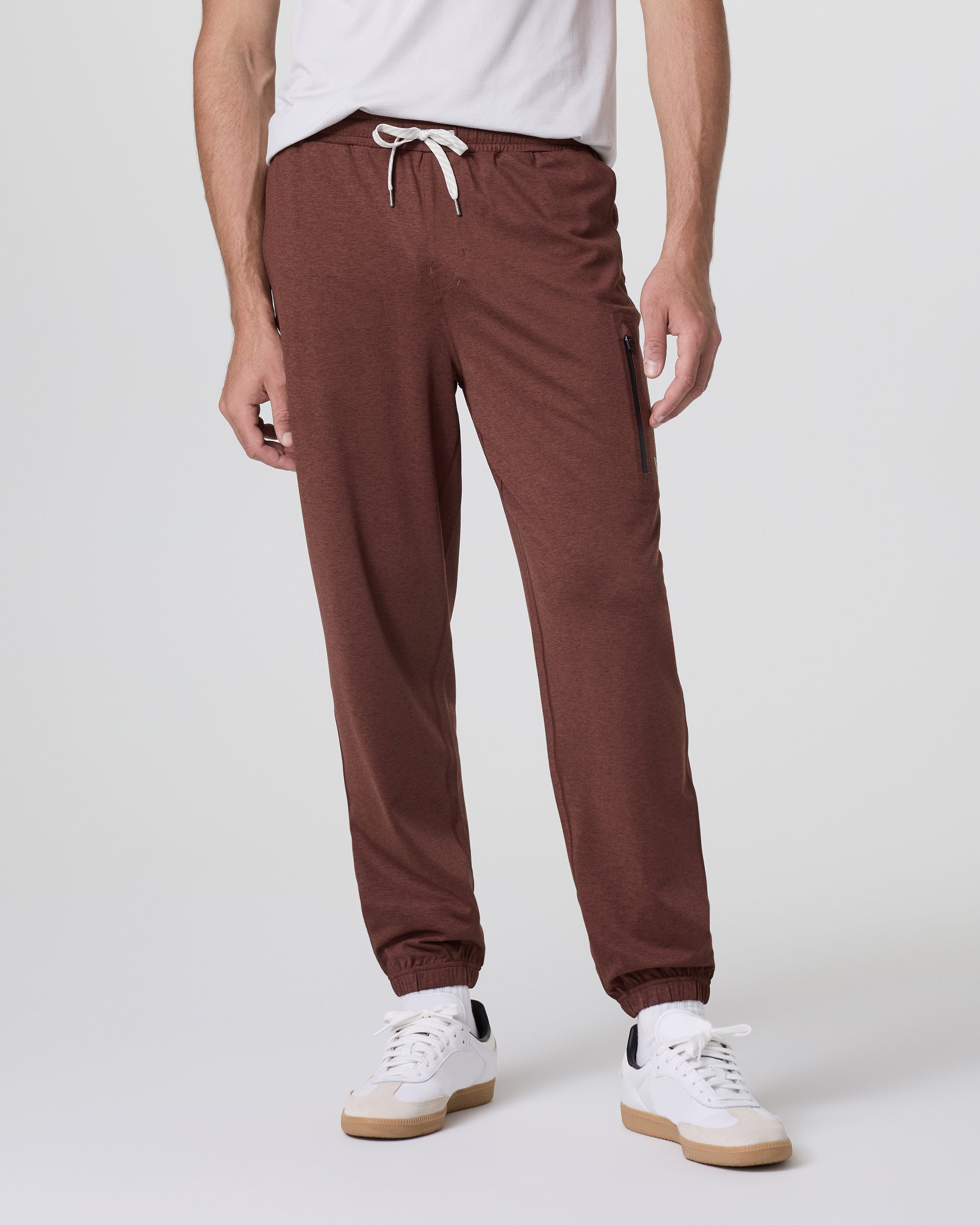 Sunday Performance Sweatpant - Long | Burnt Sienna Heather