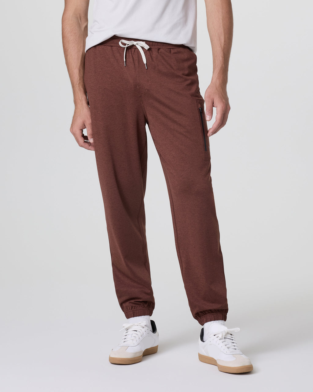 Sunday Performance Sweatpant - Long | Burnt Sienna Heather