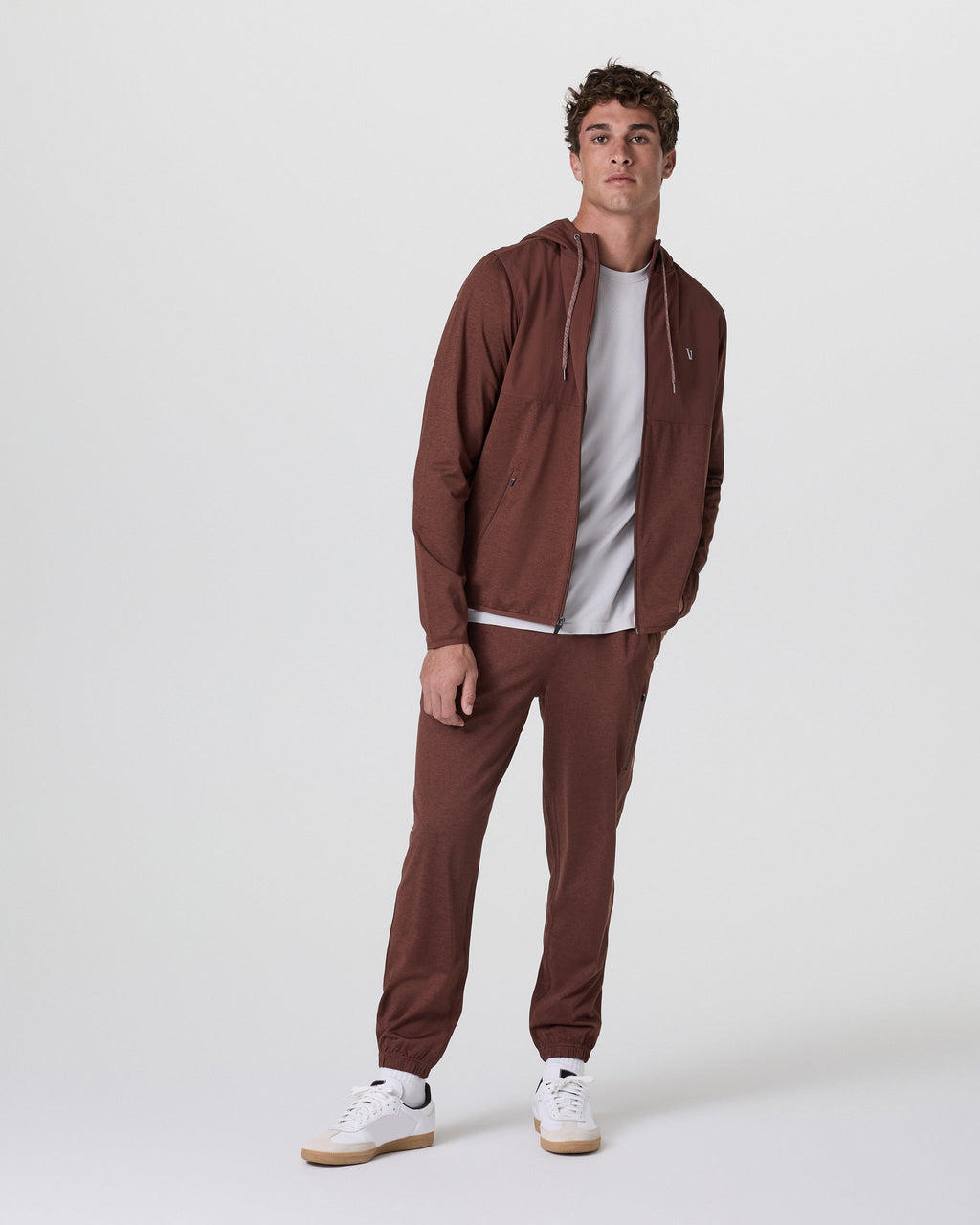 Sunday Performance Sweatpant - Long | Burnt Sienna Heather