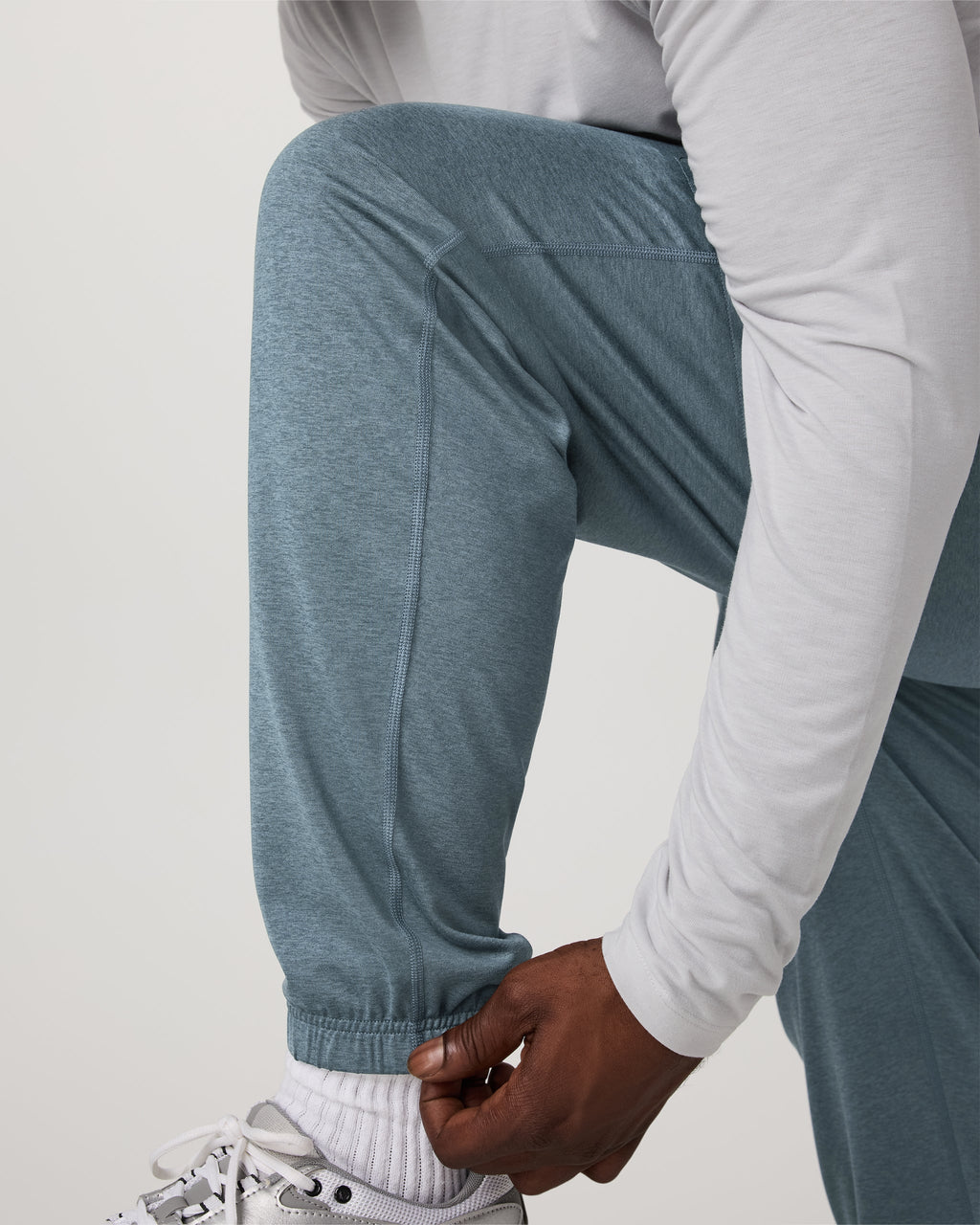 Sunday Performance Sweatpant - Long | Smoke Blue Heather