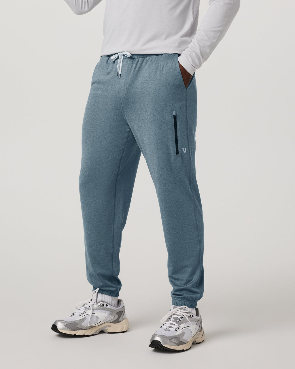 Sunday Performance Sweatpant - Long | Smoke Blue Heather