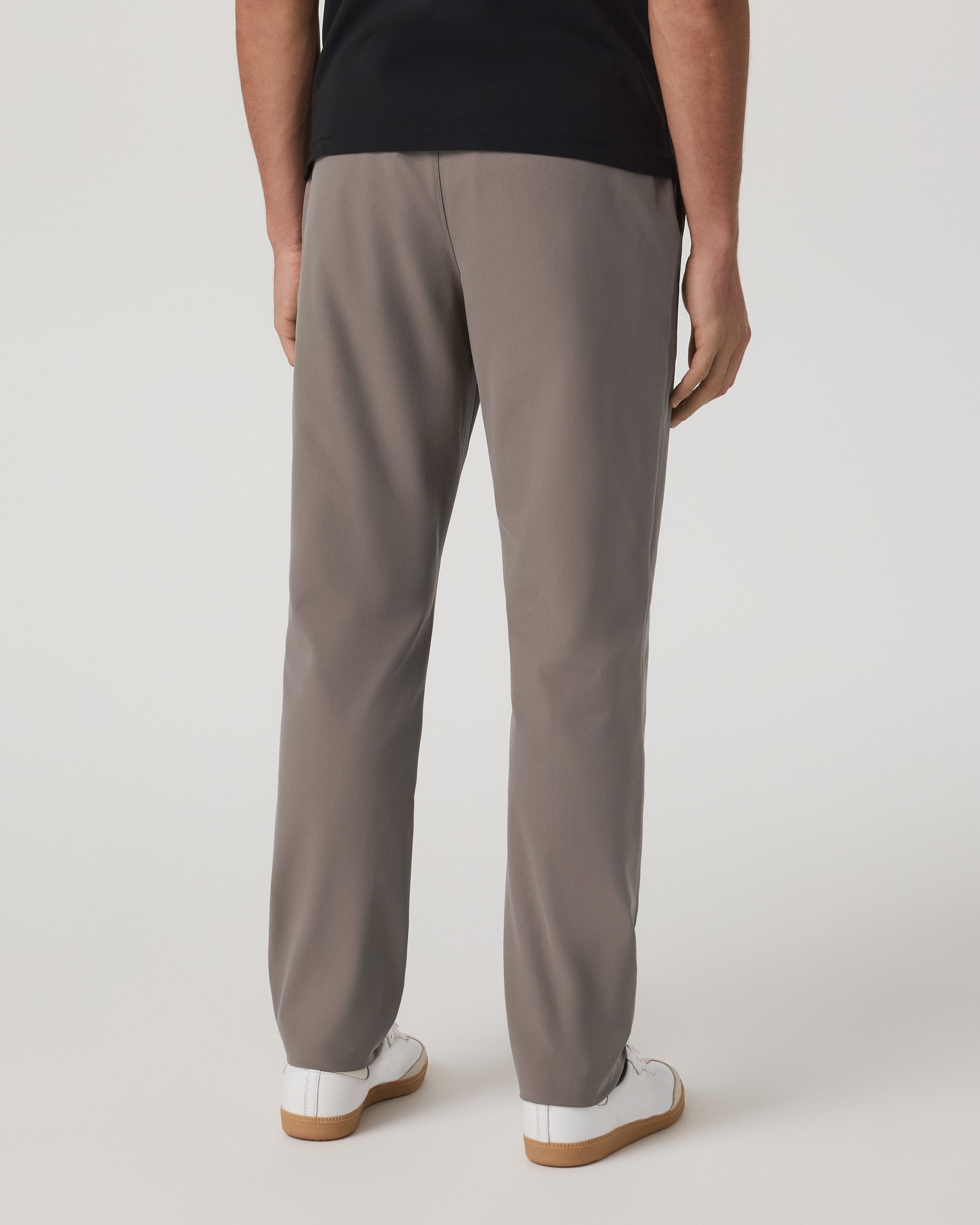Meta Elastic Waist Pant Classic Fit 32" | Smokey Taupe