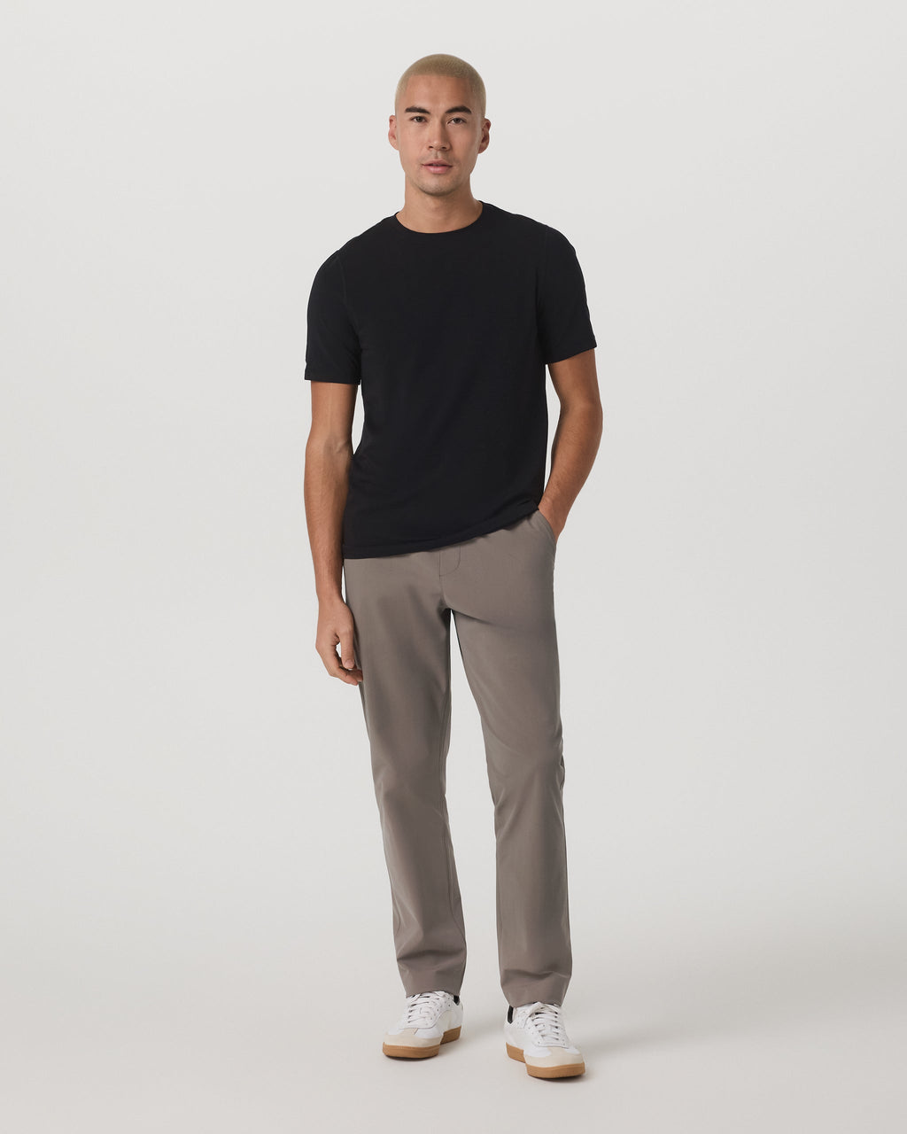 Meta Elastic Waist Pant Classic Fit 32" | Smokey Taupe