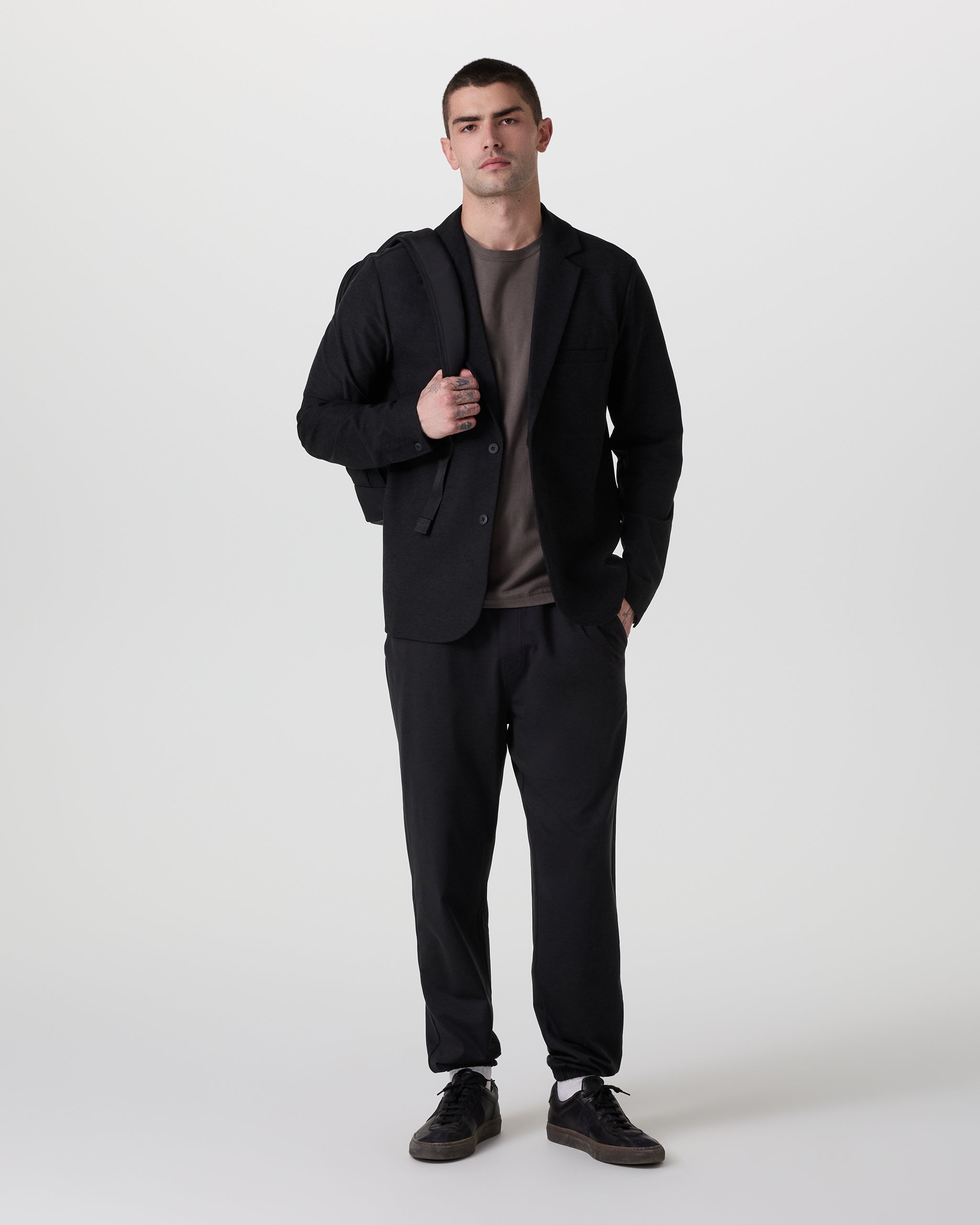 Coronado Sweatpant - Long | Black Heather