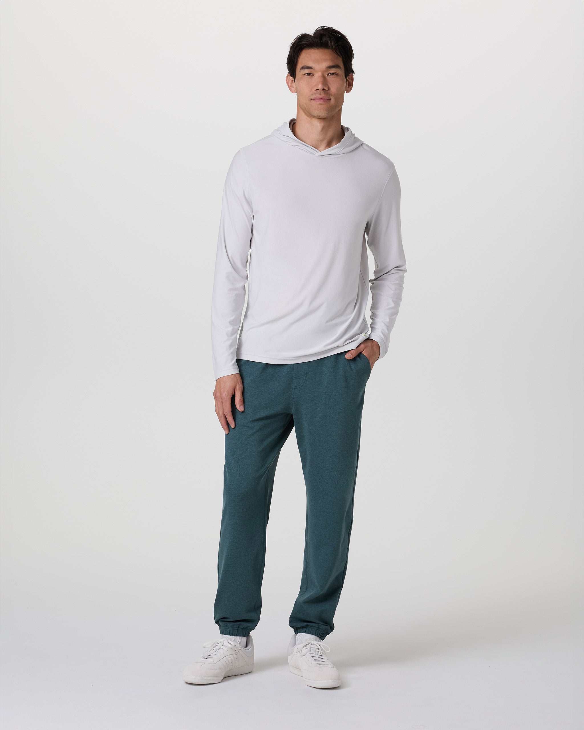 Coronado Sweatpant - Long | Deep Sea Heather