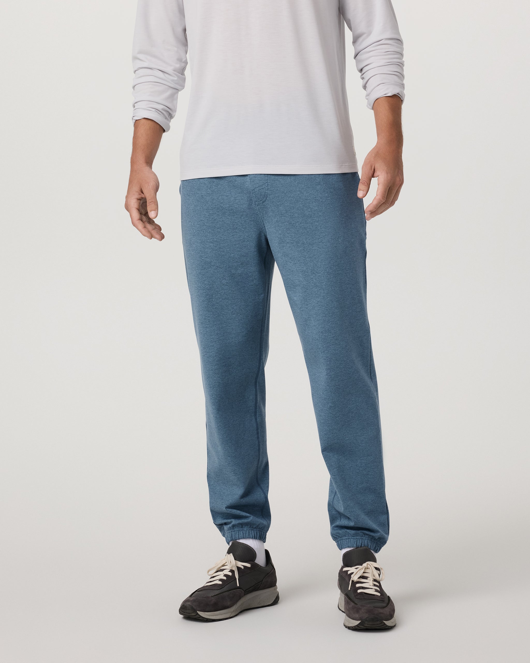 Coronado Sweatpant - Long | Pool Blue Heather