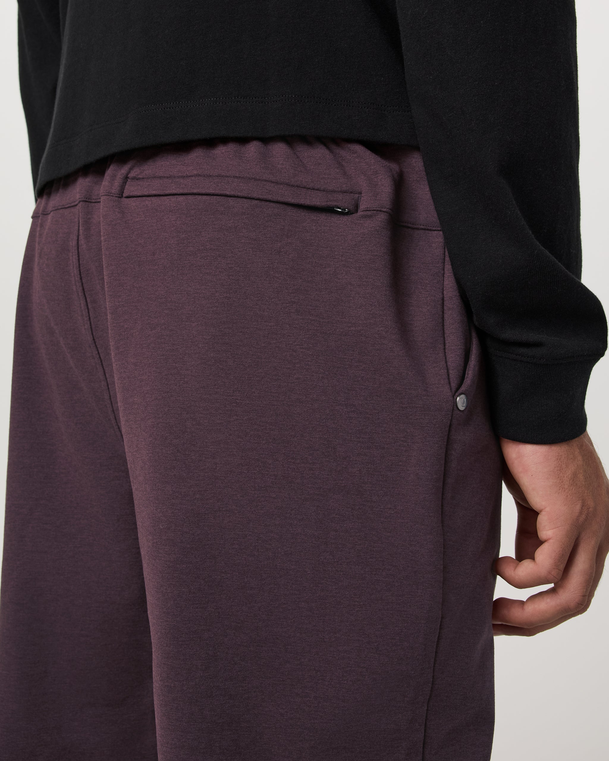 Coronado Sweatpant - Long | Raisin Heather