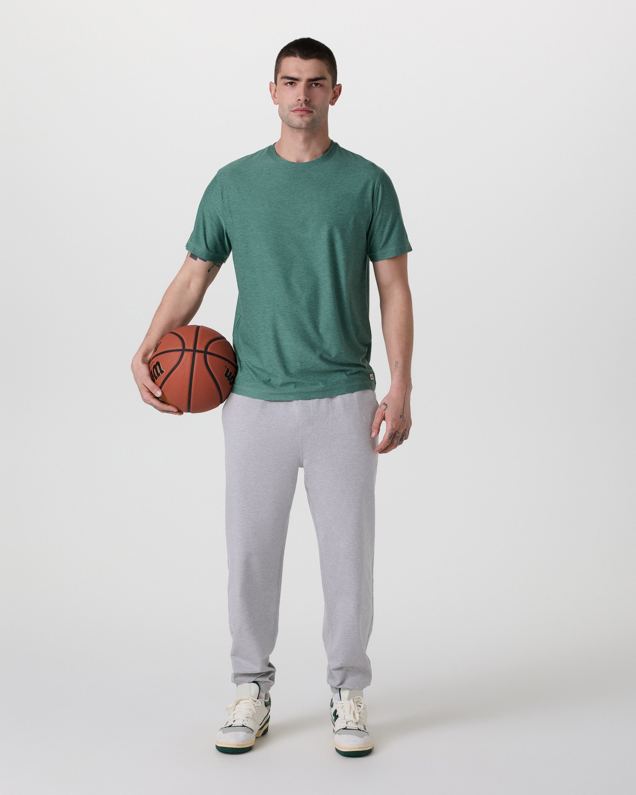 Coronado Sweatpant - Long | Light Heather Grey