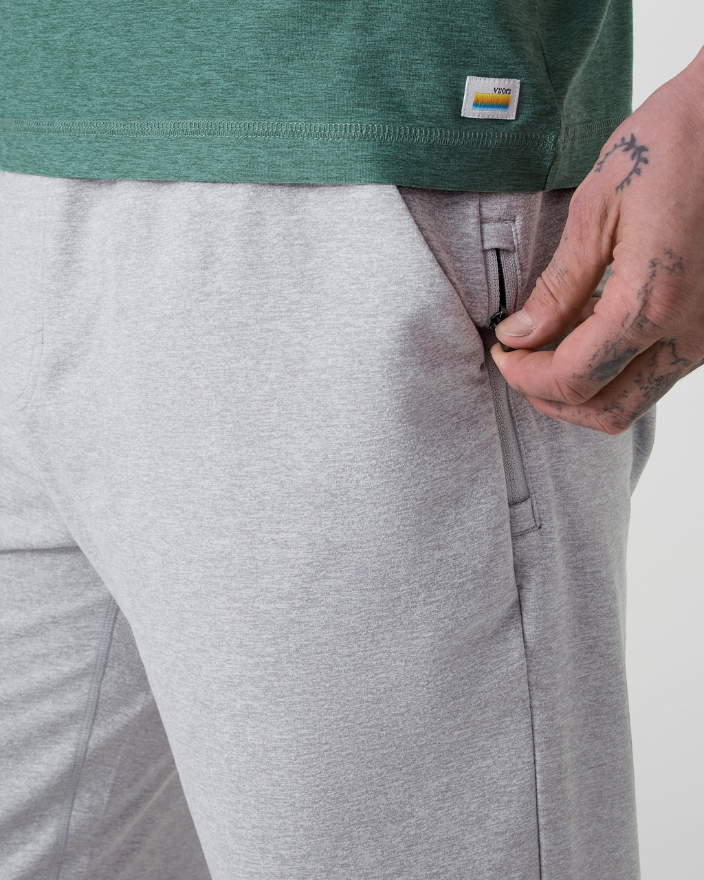 Coronado Sweatpant | Light Heather Grey