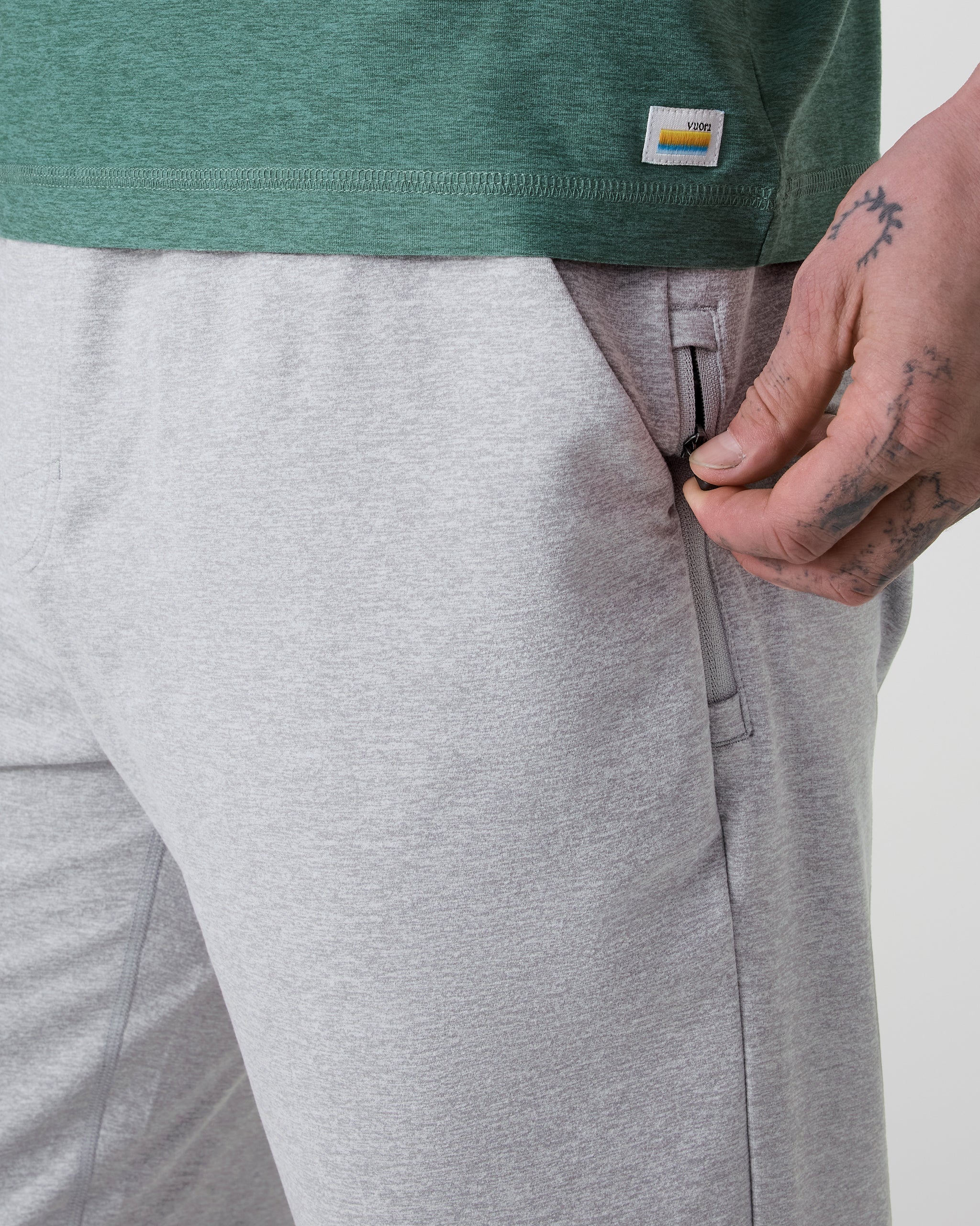 Coronado Sweatpant | Light Heather Grey