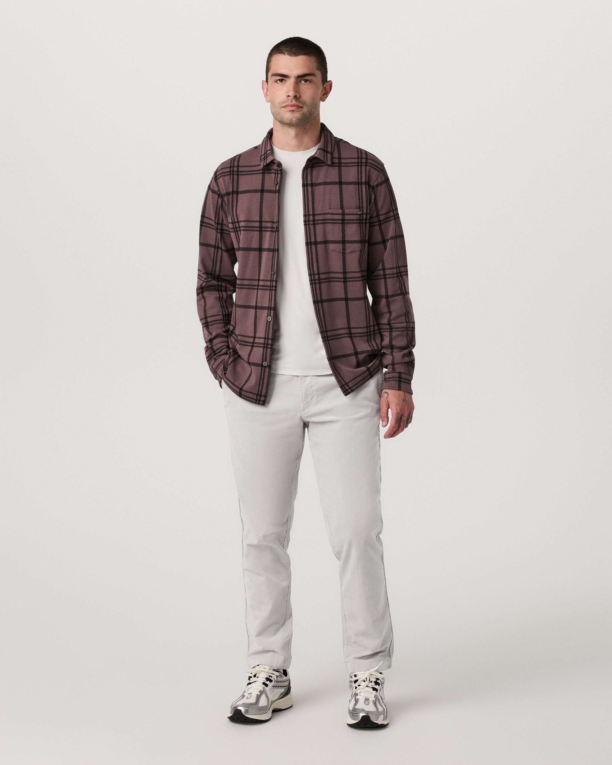 Seaview Plaid Button Down Shirt | Huckleberry