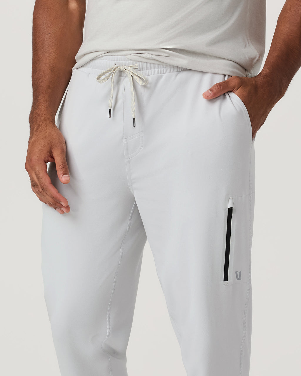 Sunday Performance Jogger - Long | Frost Grey