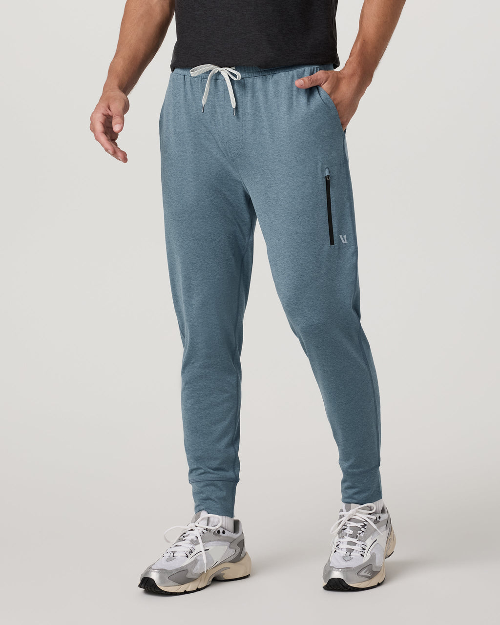 Sunday Performance Jogger - Long | Smoke Blue Heather
