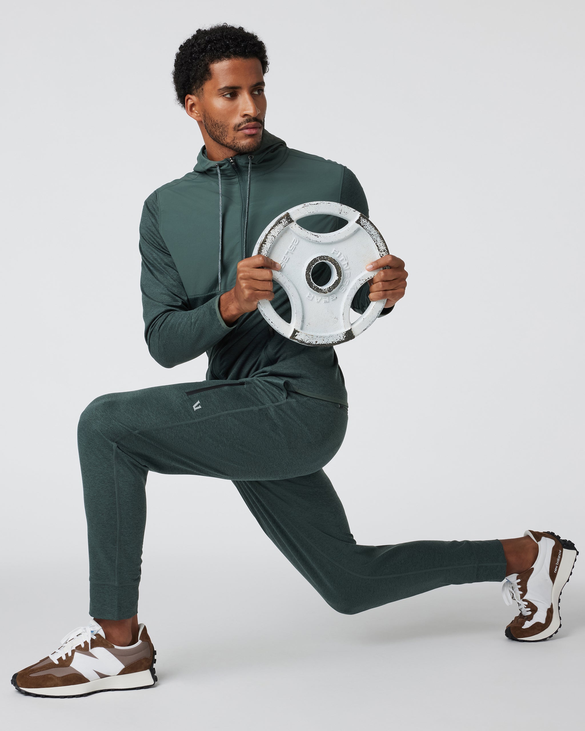 Sunday Performance Jogger - Long | Aspen Heather