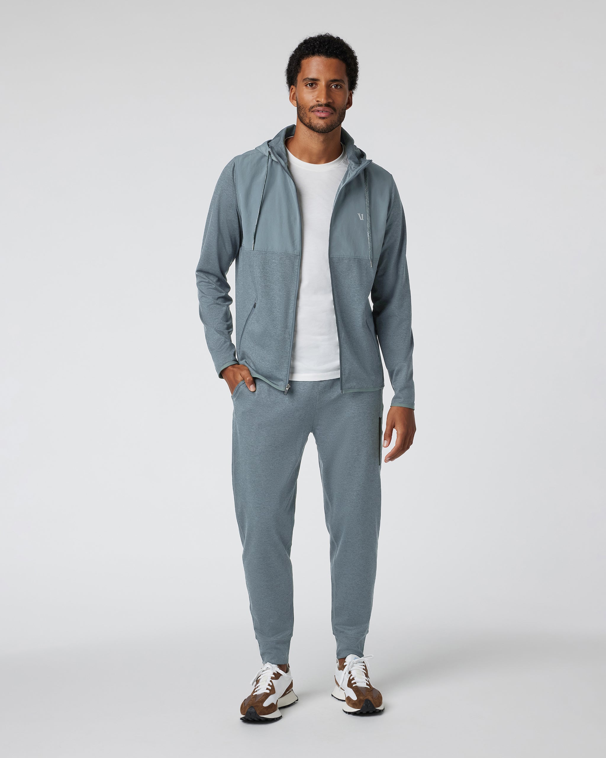 Sunday Performance Jogger | Dusty Blue Heather