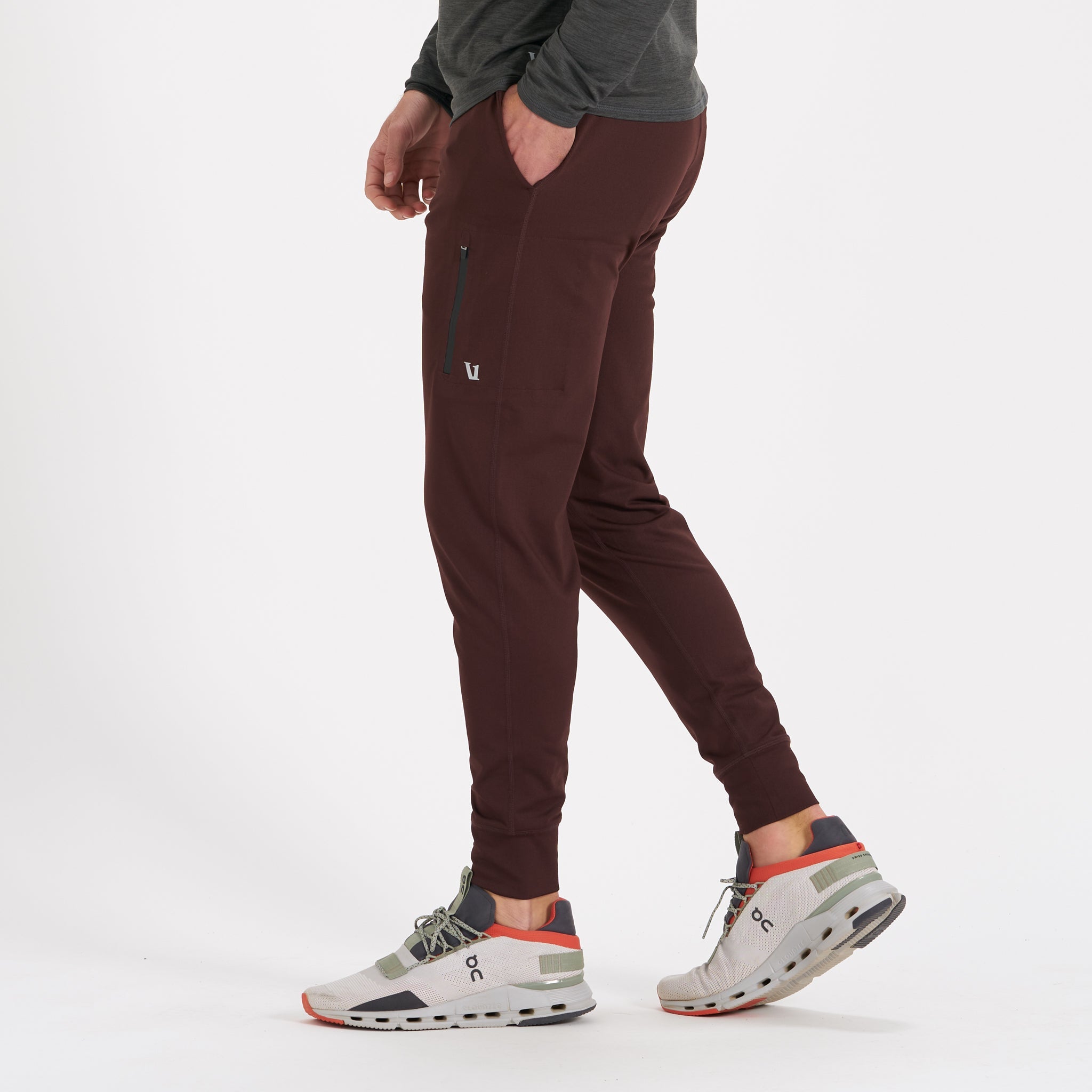 Sunday Performance Jogger | Oxblood