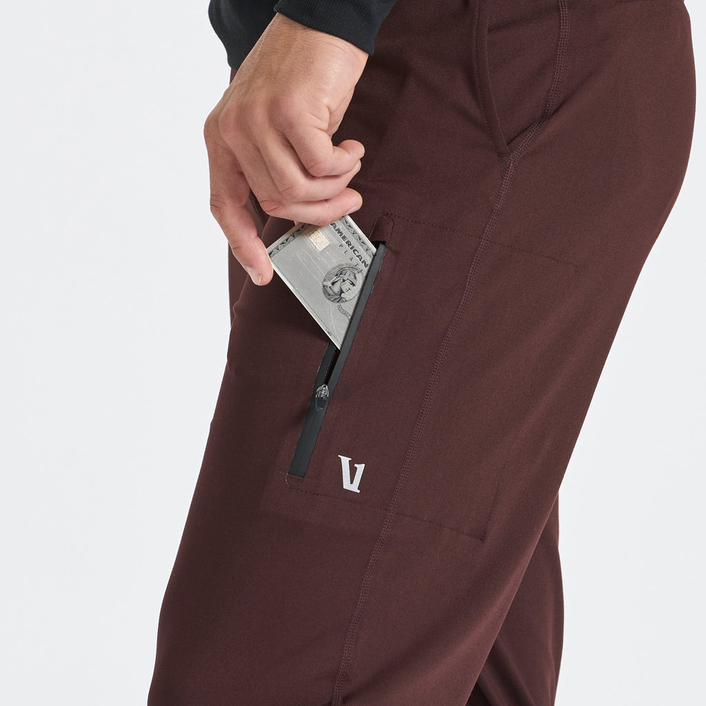 Sunday Performance Jogger | Oxblood