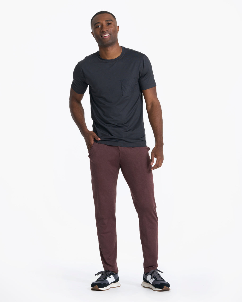 Ponto Performance Pant 30" | Chestnut Heather