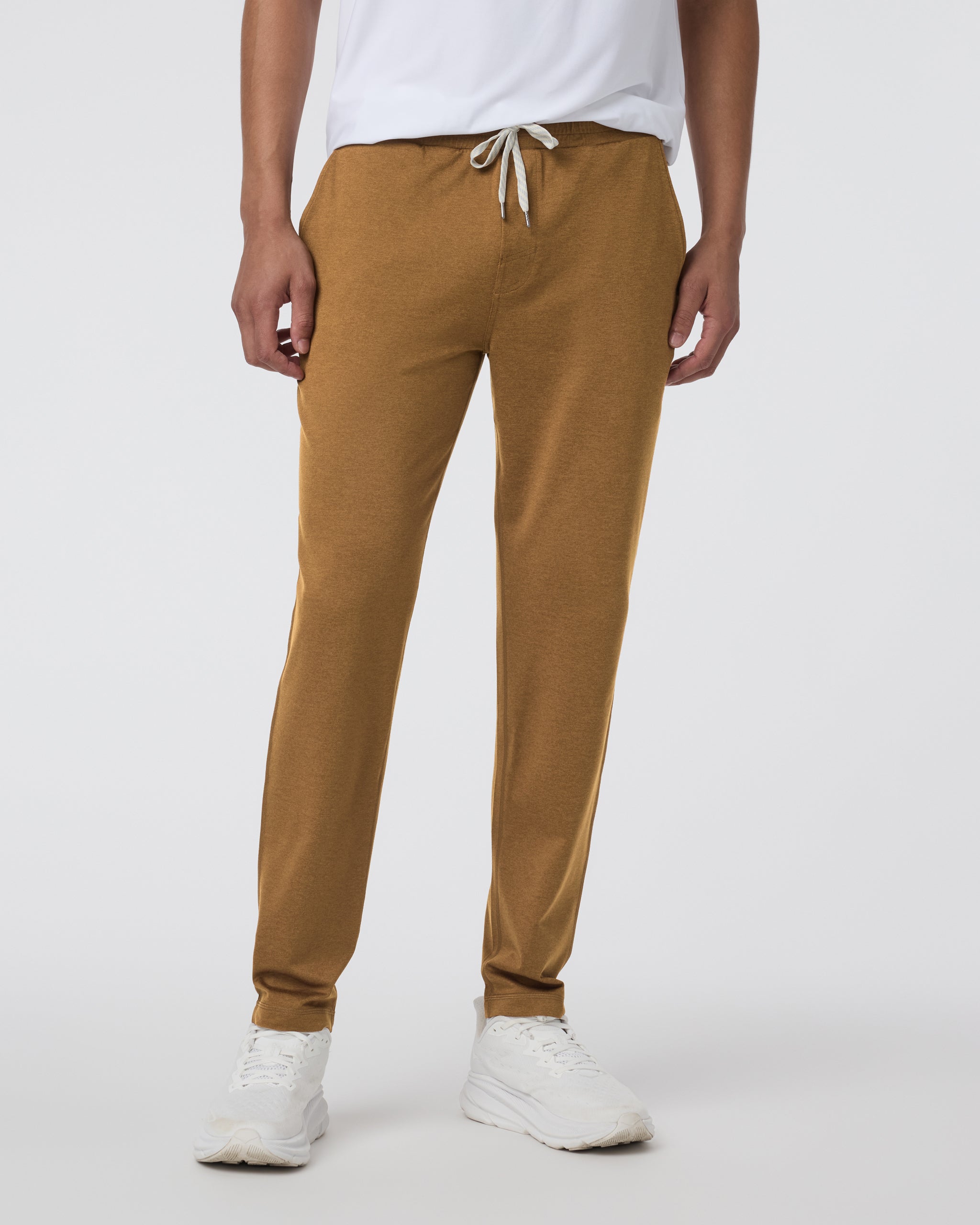 Ponto Performance Pant 30" | Caramel Heather