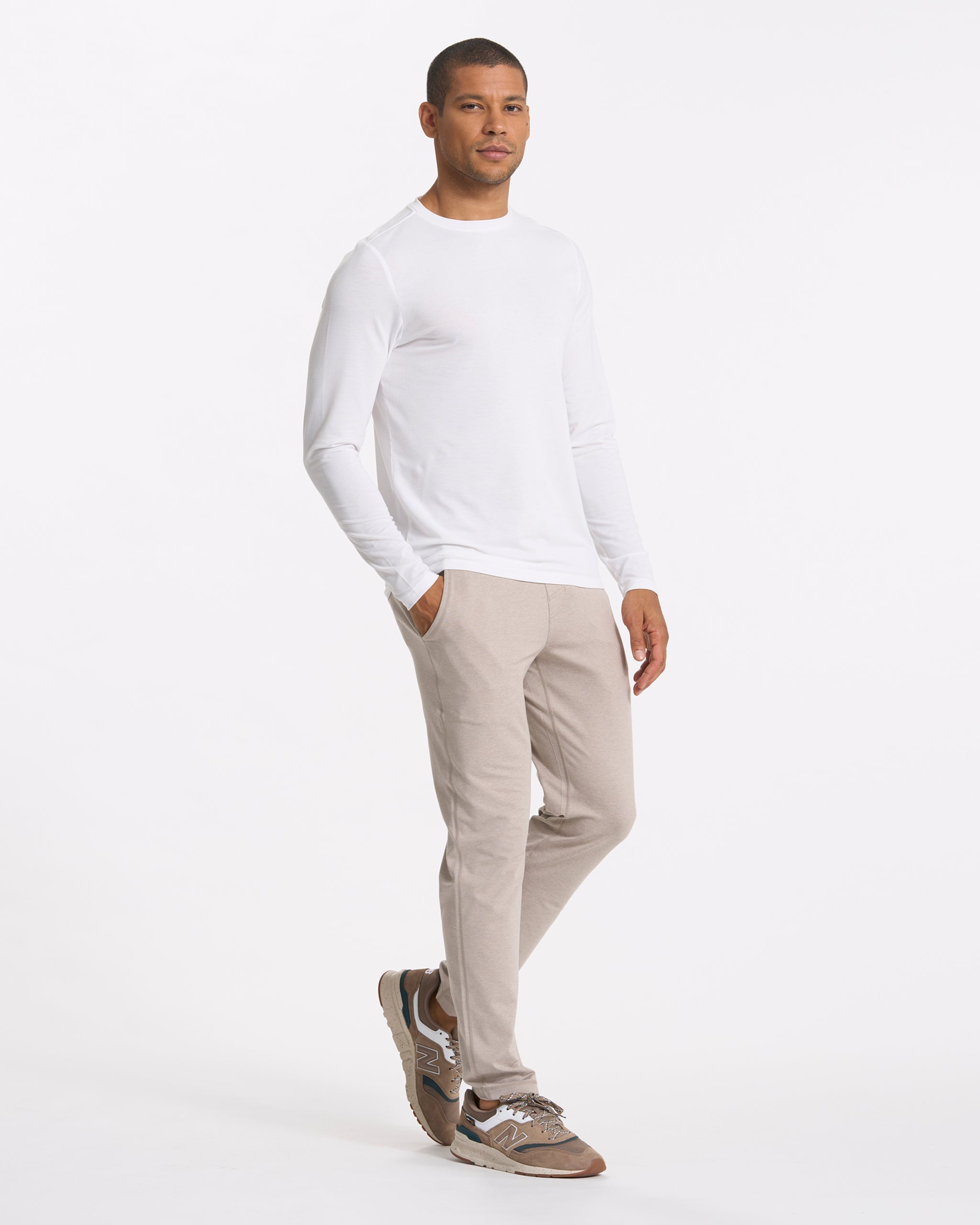 Ponto Performance Pant 30" | Dark Salt Heather