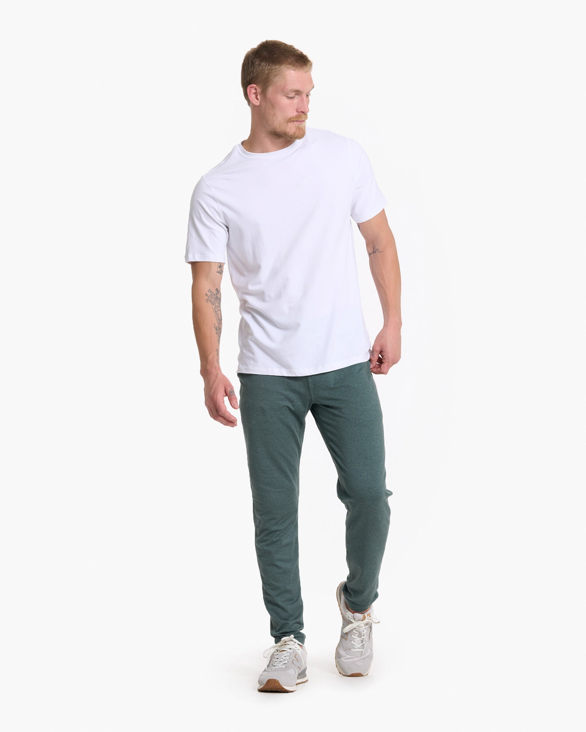 Ponto Performance Pant 30" | Kelp Heather