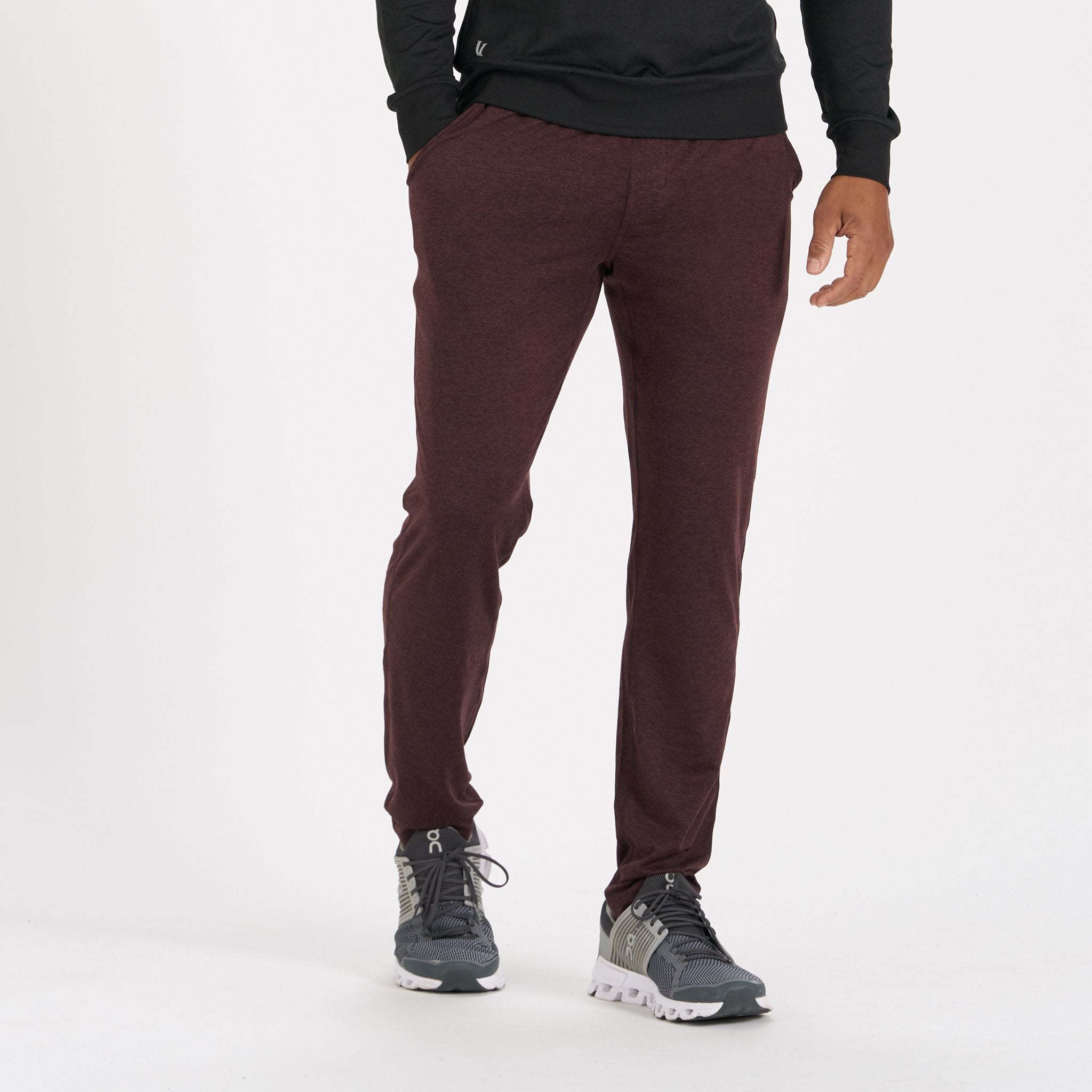 Ponto Performance Pant 30" | Oxblood Heather
