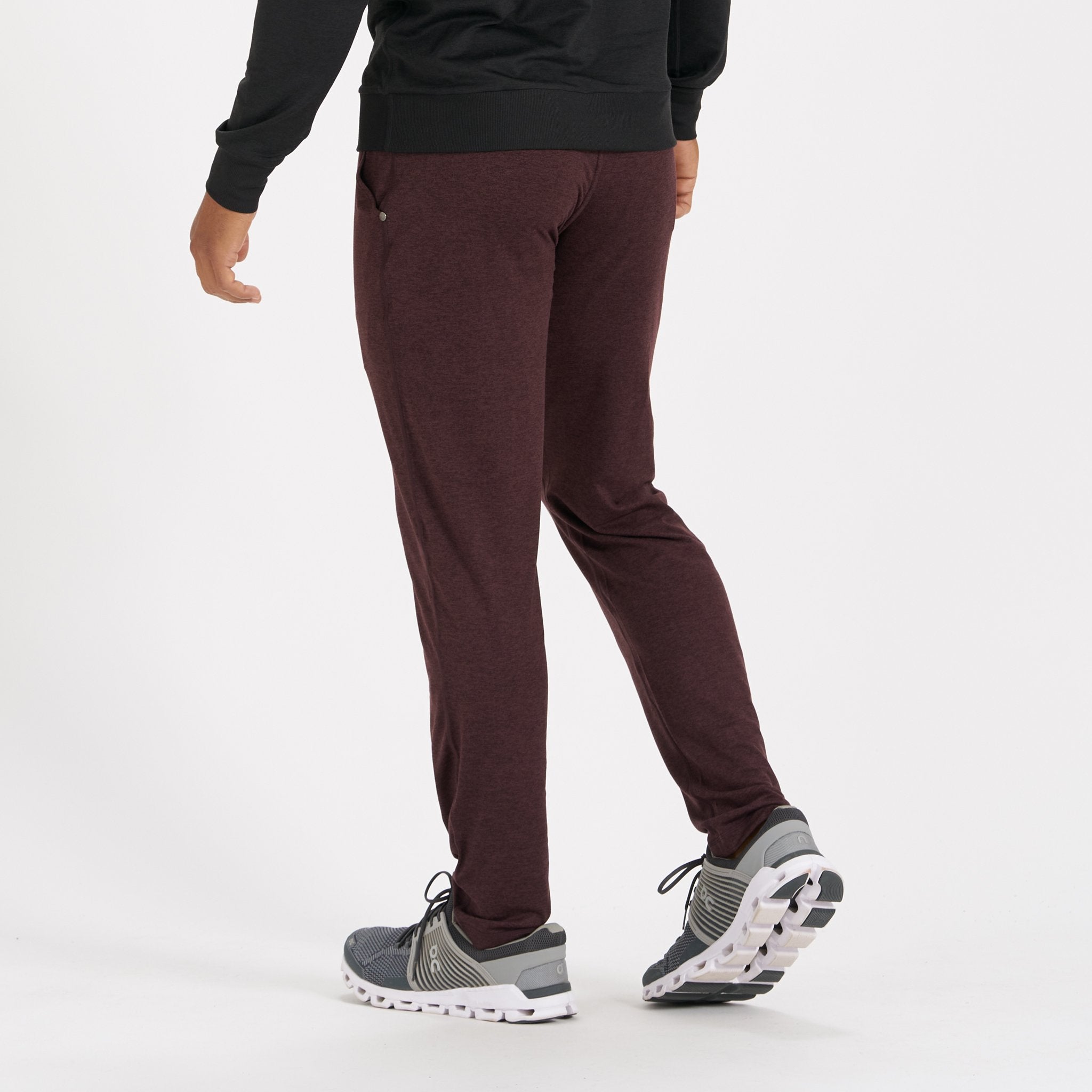 Ponto Performance Pant 30" | Oxblood Heather