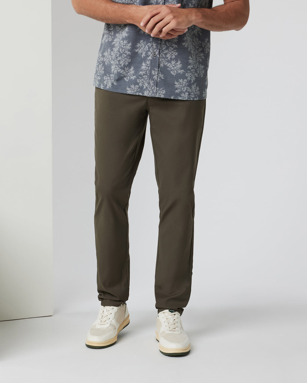 Cascade Tech Chino Pant Athletic Slim Fit 32" | Dark Oregano
