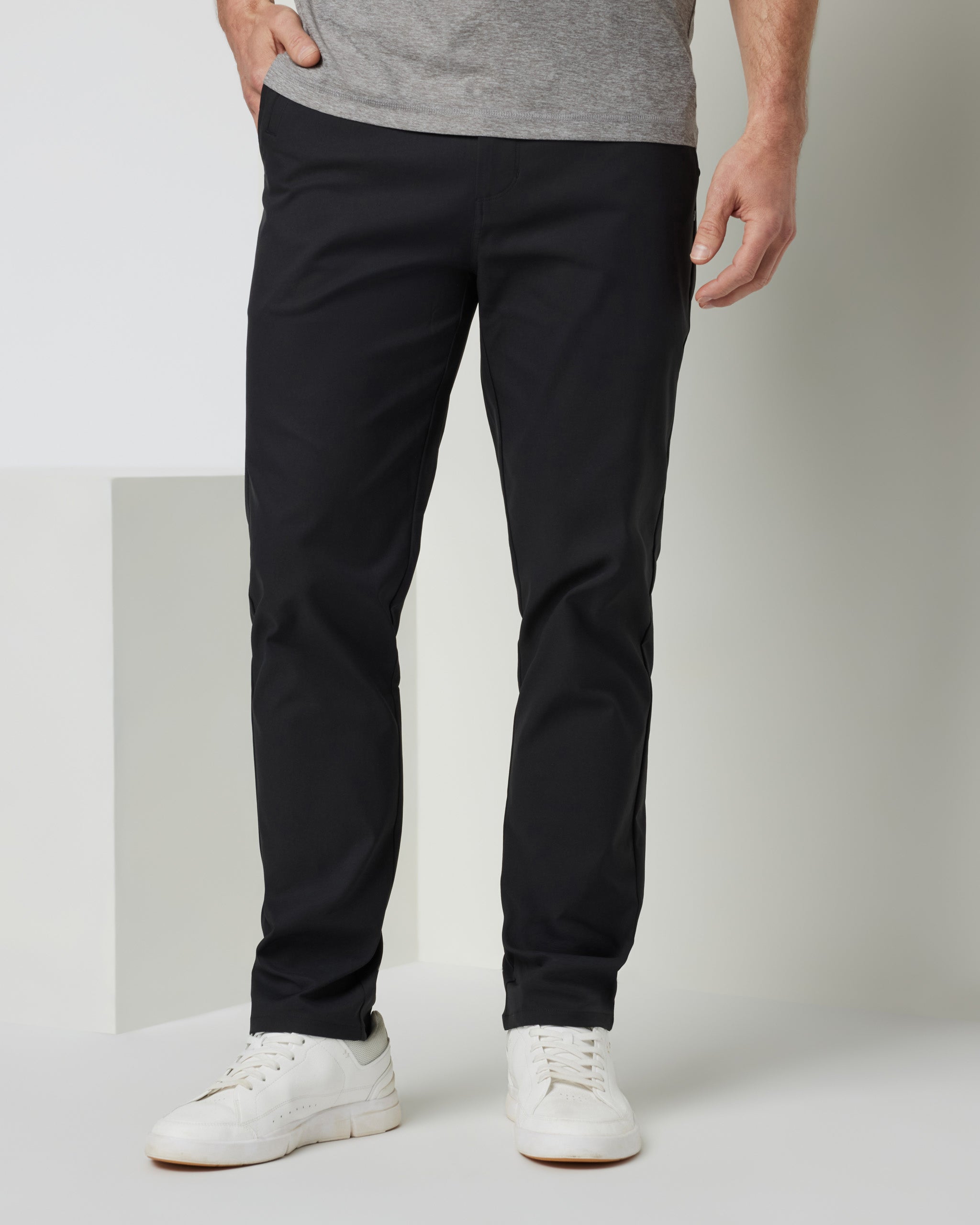 Cascade Tech Chino Pant Athletic Slim Fit 30" | Black