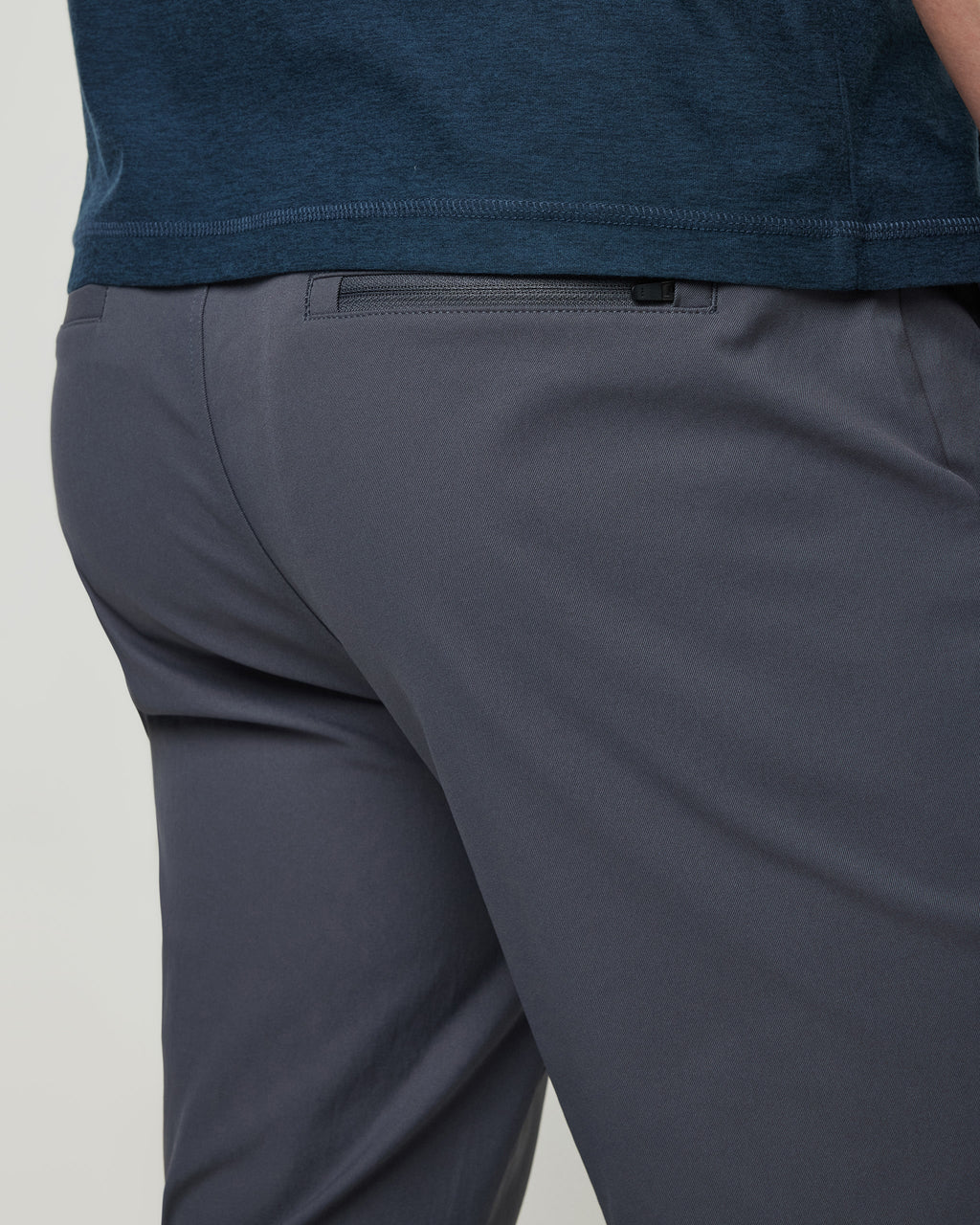 Cascade Tech Chino Pant Athletic Slim Fit 30" | Charcoal