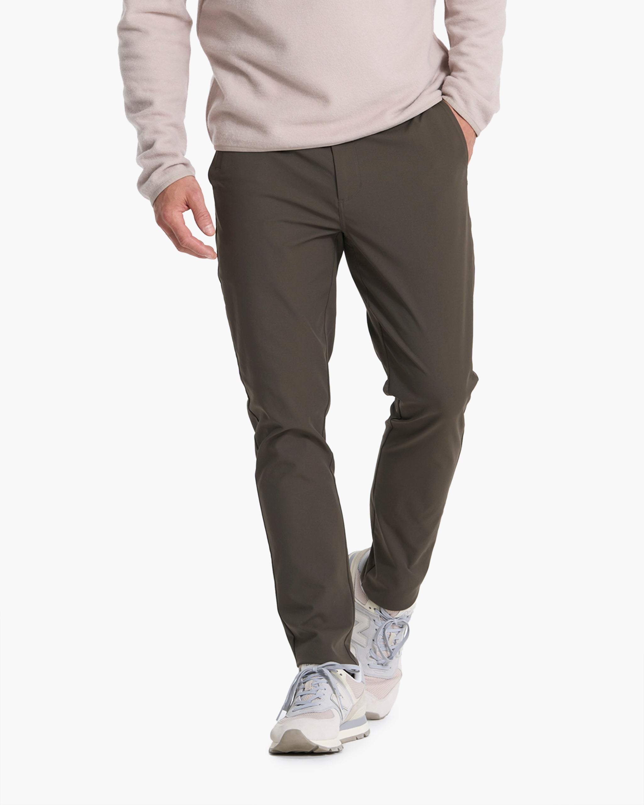 Cascade Tech Chino Pant Athletic Slim Fit 30" | Dark Oregano