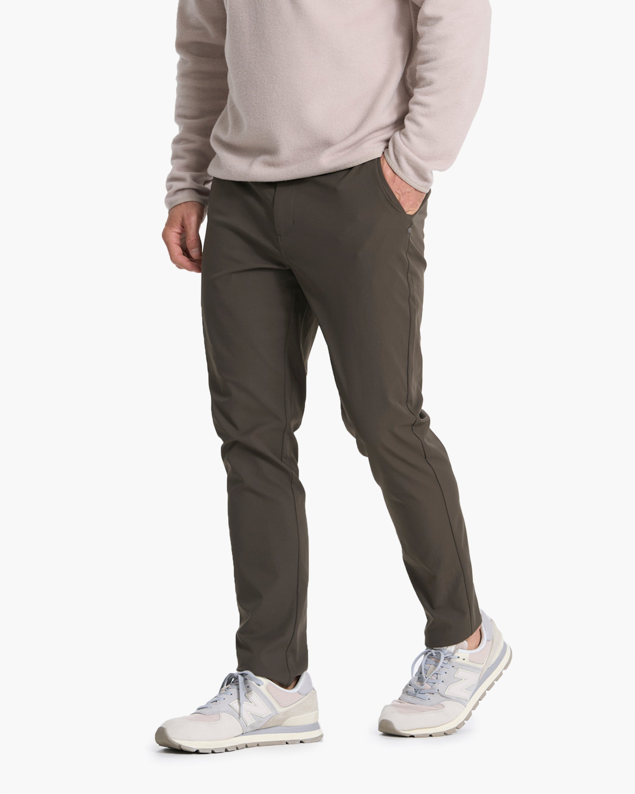 Cascade Tech Chino Pant Athletic Slim Fit 30" | Dark Oregano