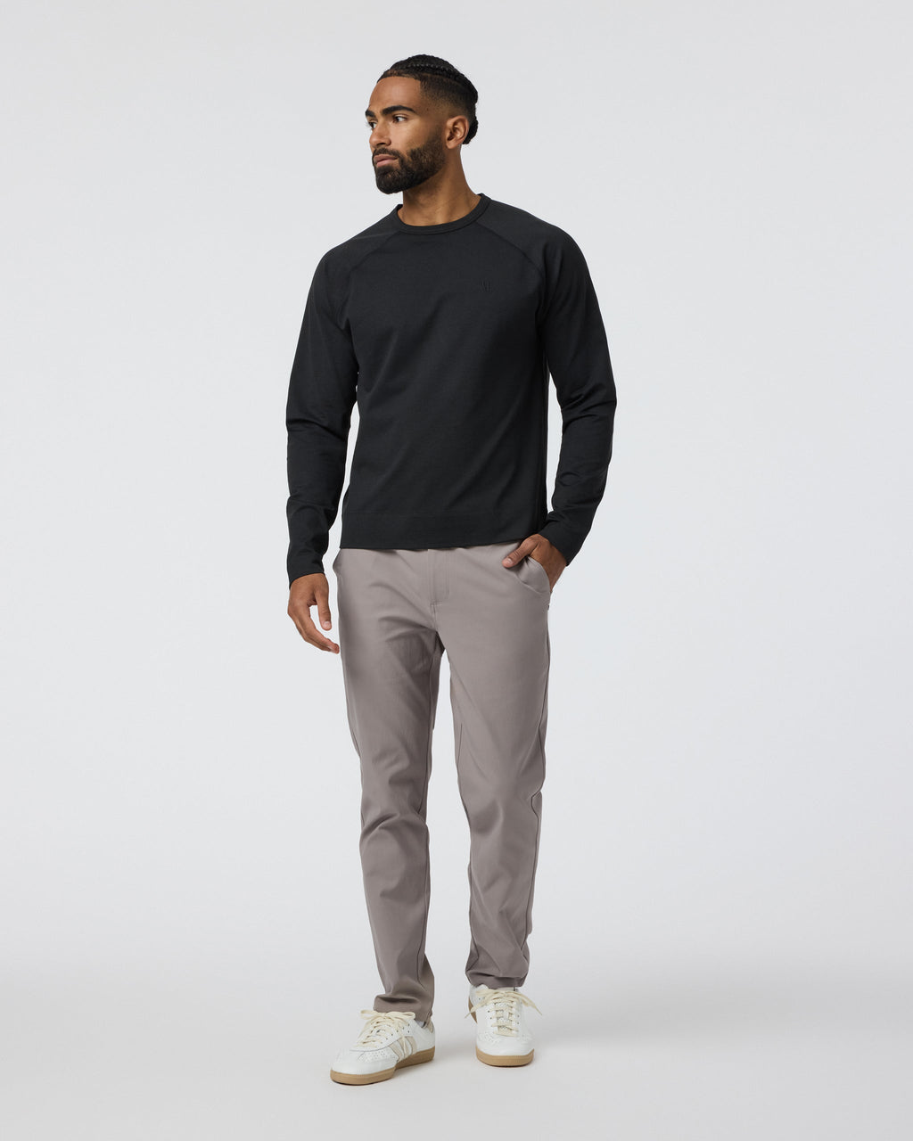 Cascade Tech Chino Pant Athletic Slim Fit 32" | Mocha