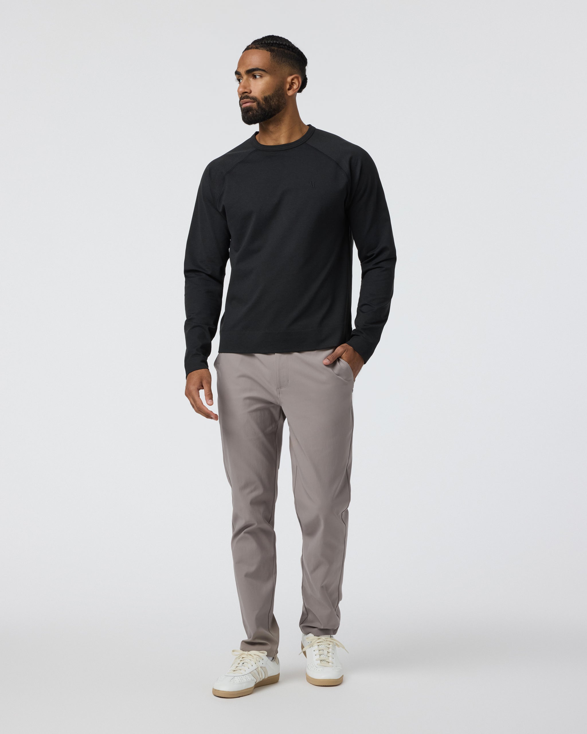 Cascade Tech Chino Pant Athletic Slim Fit 32" | Mocha