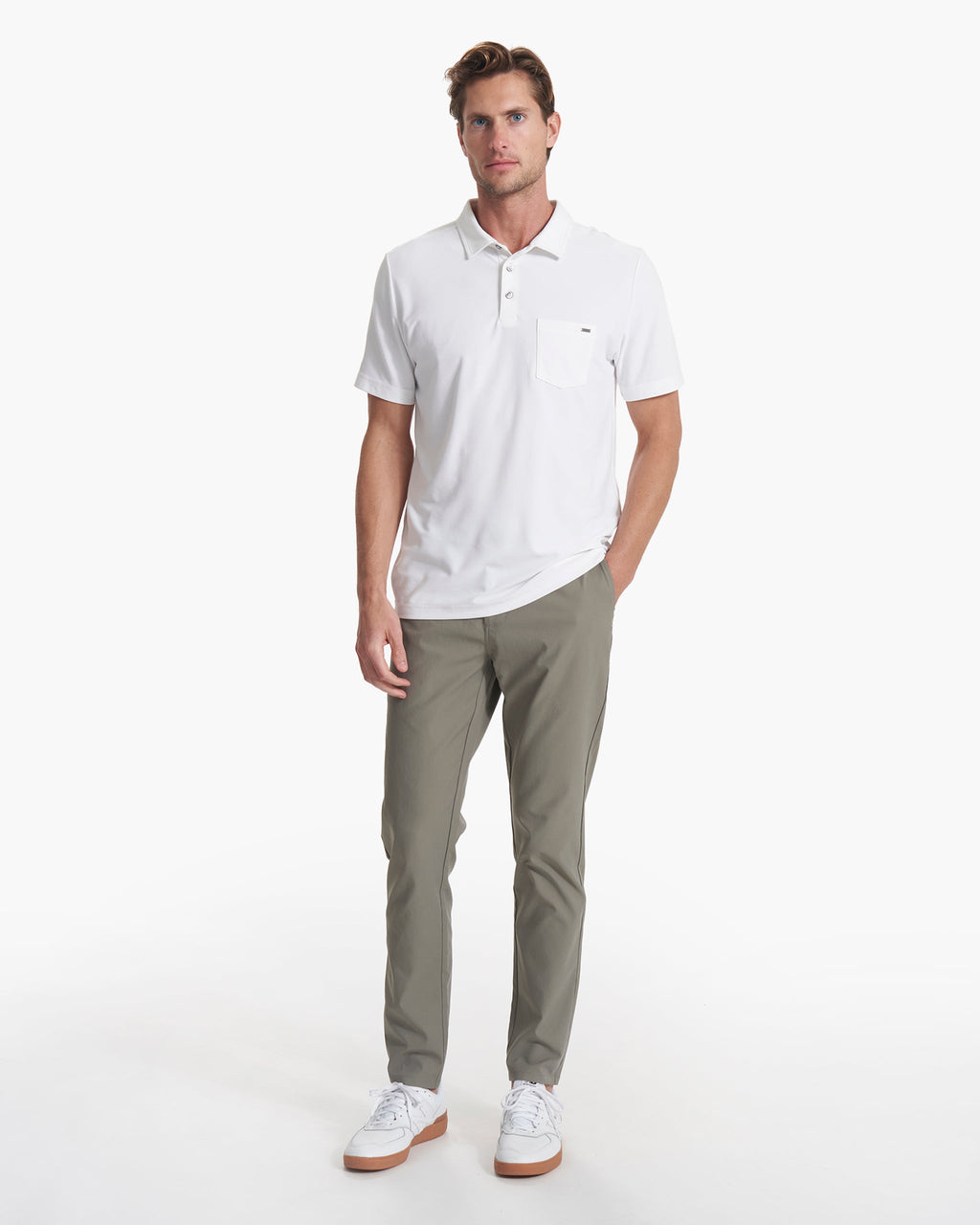 Cascade Tech Chino Pant Athletic Slim Fit 30" | Woodash
