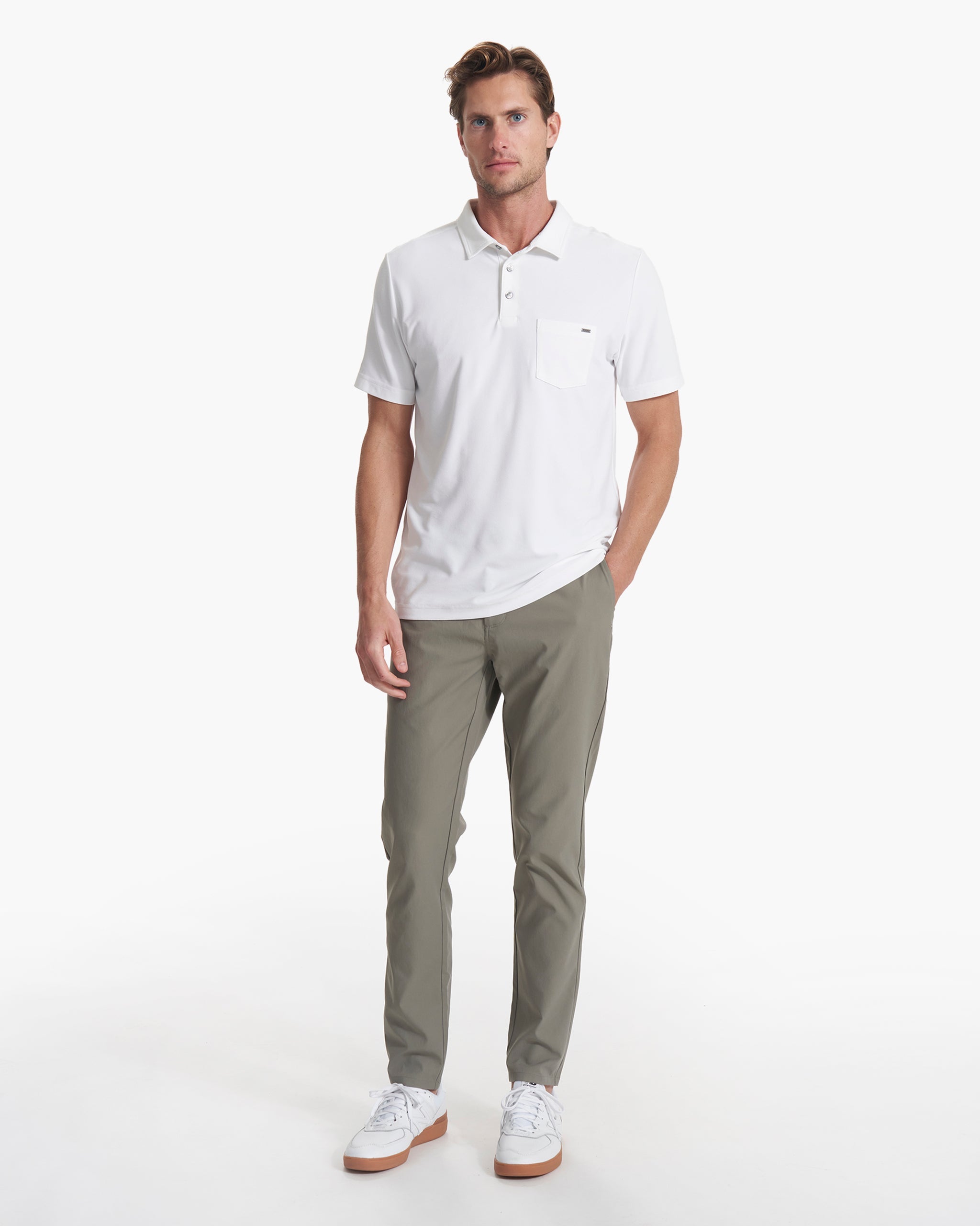 Cascade Tech Chino Pant Athletic Slim Fit 30" | Woodash