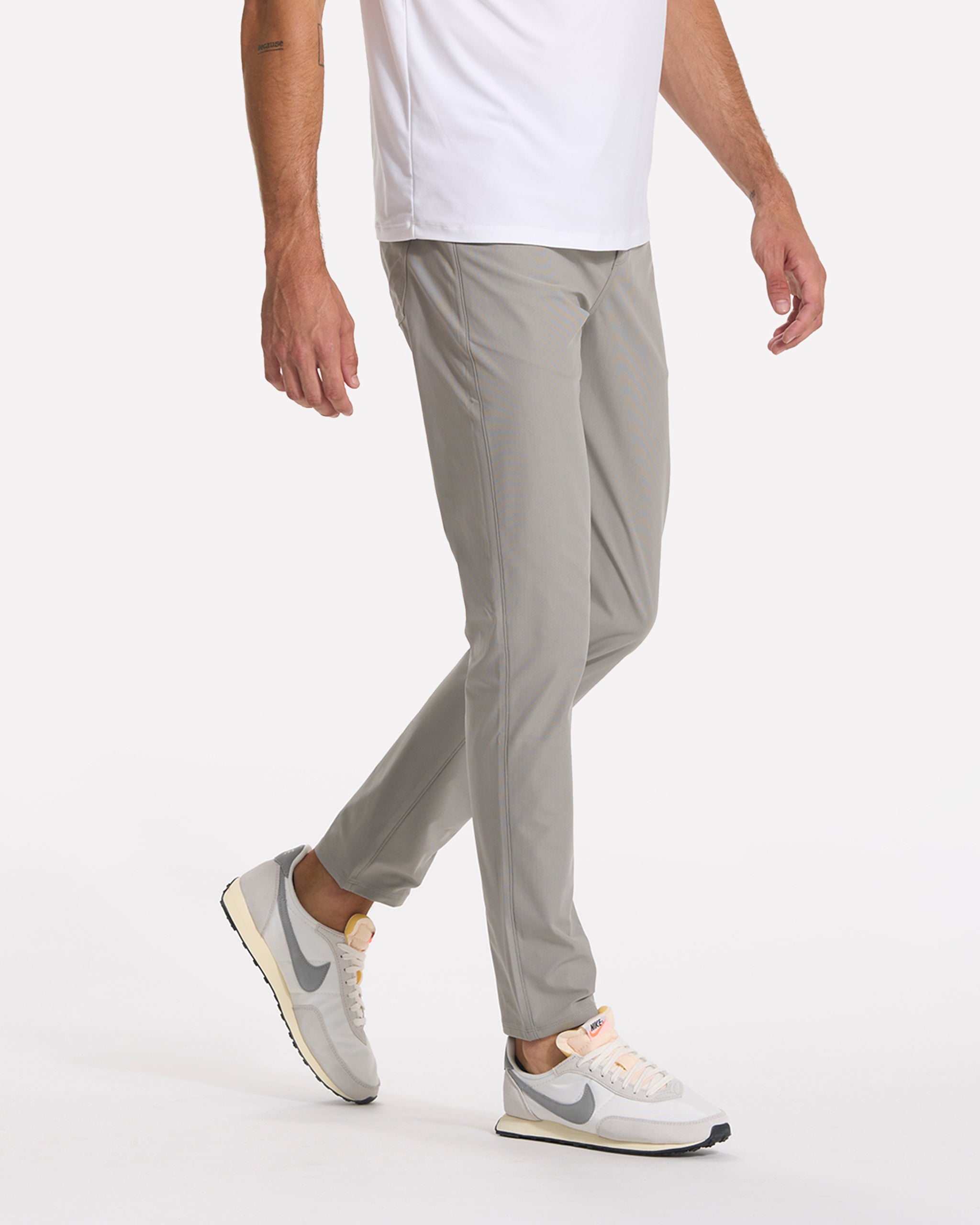 Meta Pant Athletic Slim Fit 34 | Driftwood